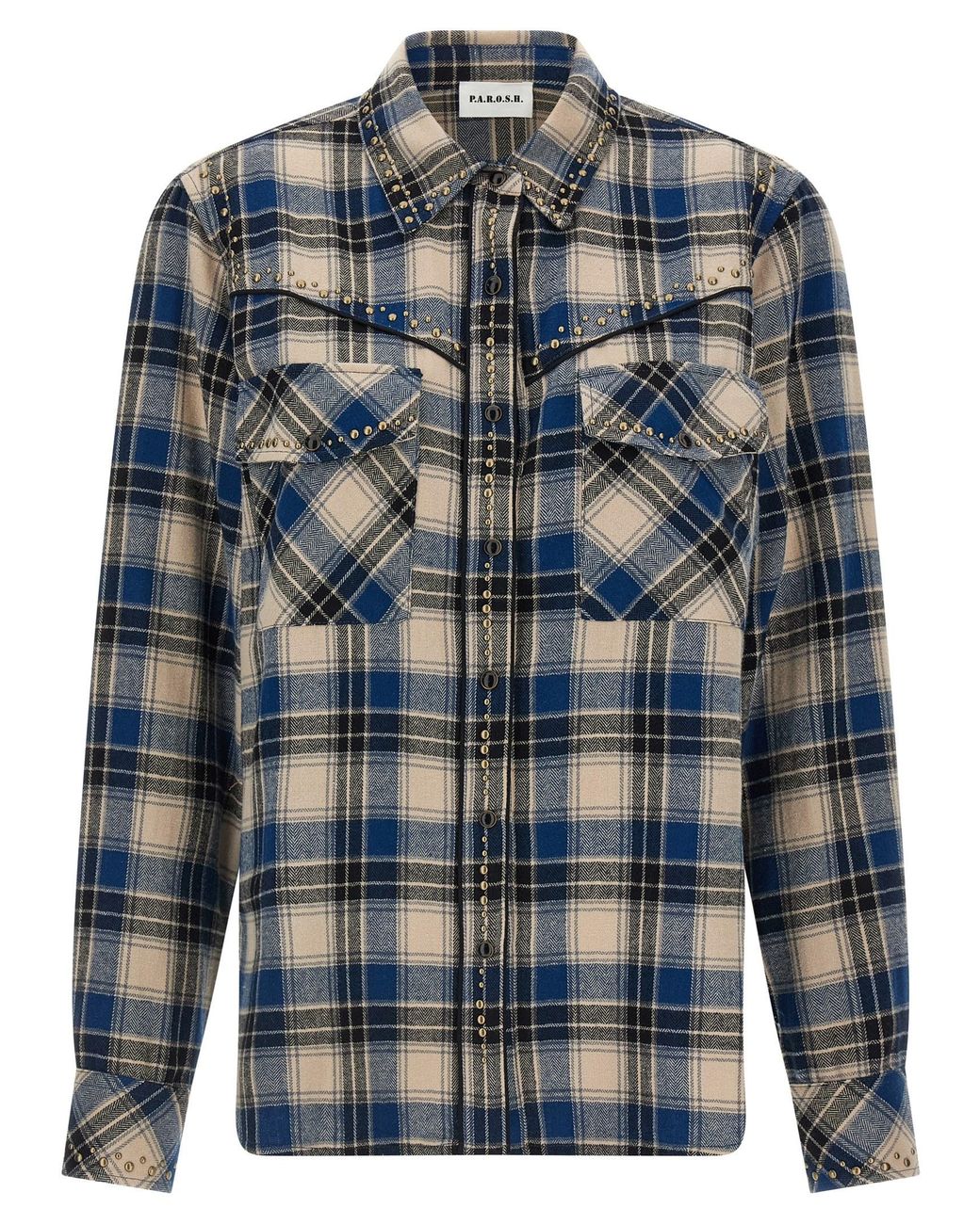 P.A.R.O.S.H. Blue P.A.R.O..H. 'Cowboy' Shirt