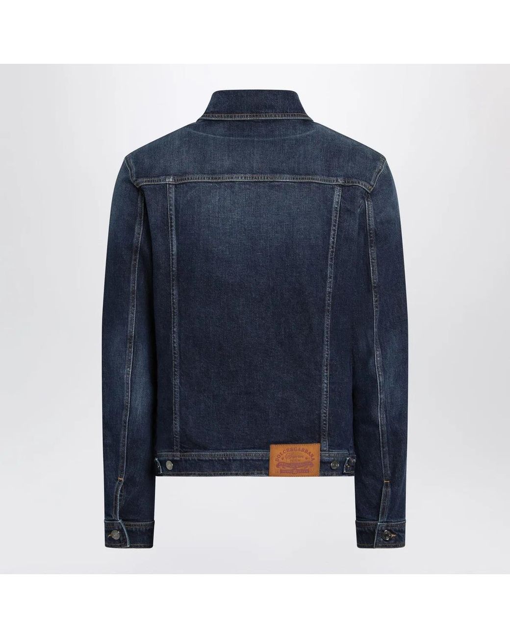 Dolce & Gabbana Blue Denim Jackets for men