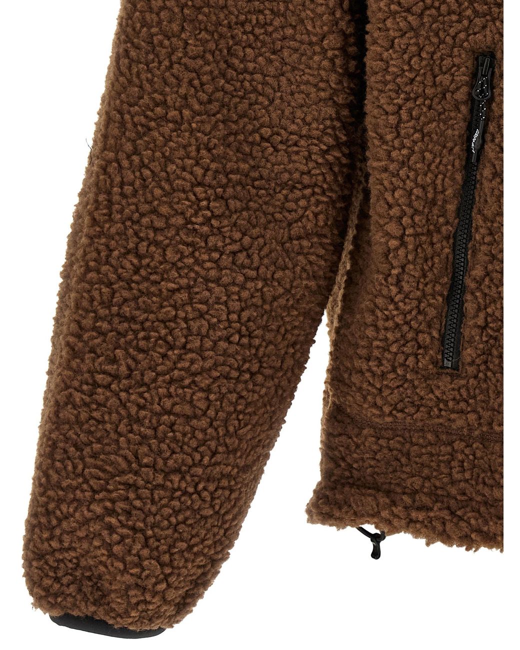 Gramicci Brown 'Sherpa' Reversible Jacket for men