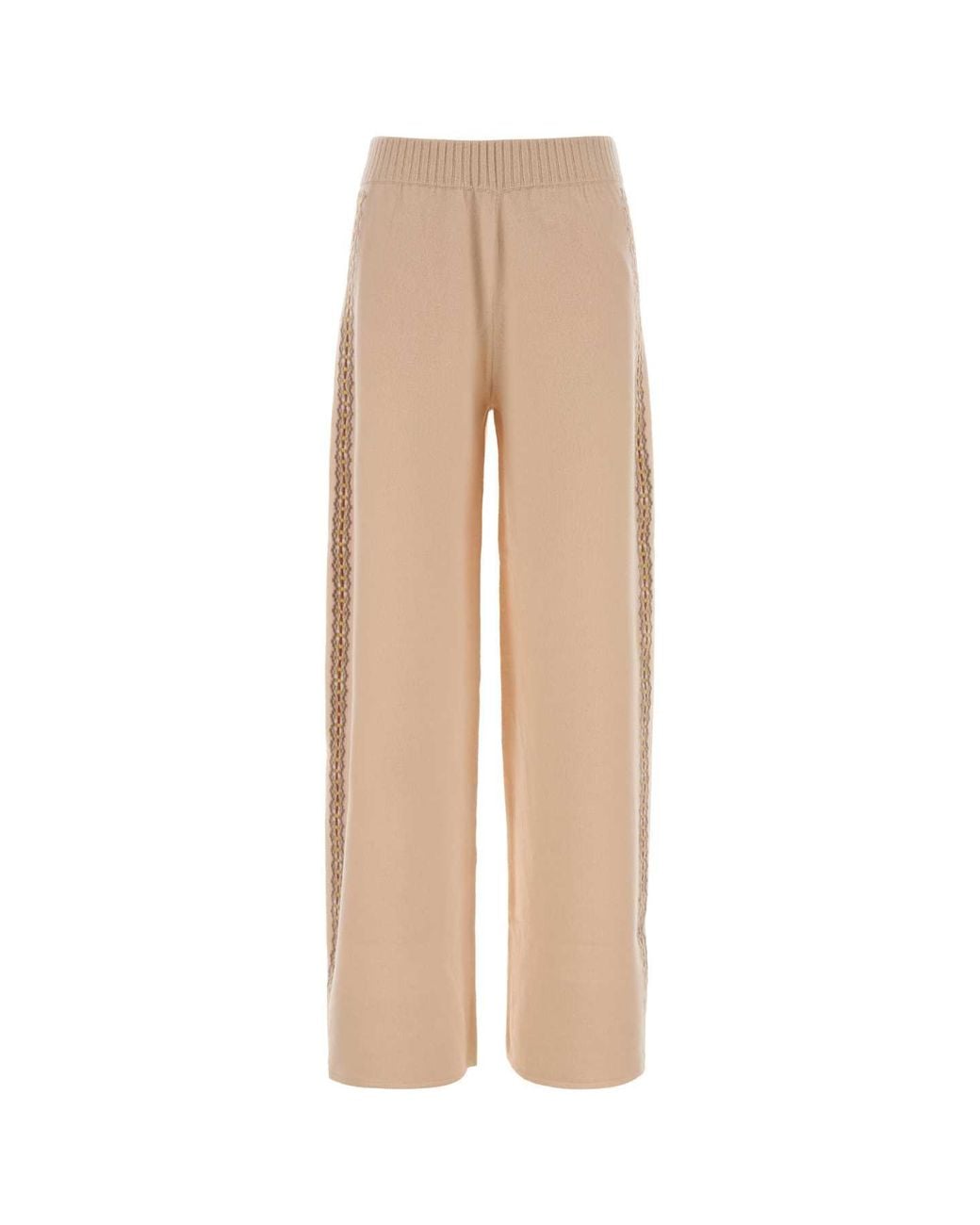 Stella McCartney Natural Apres Ski Fair Isle Trousers