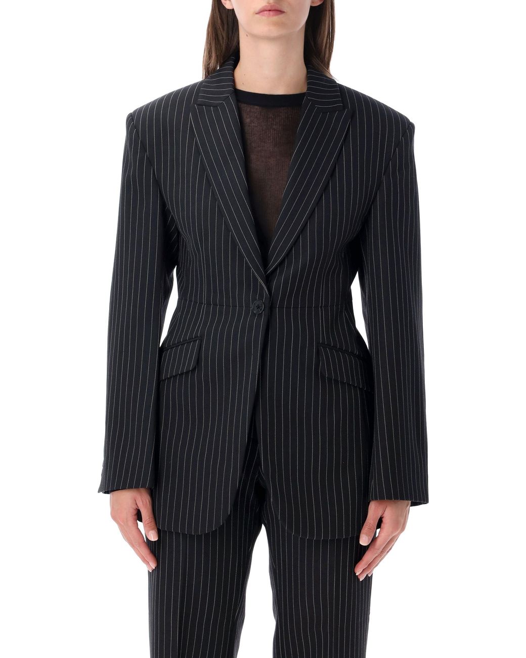 Anine Bing Blue Elga Blazer