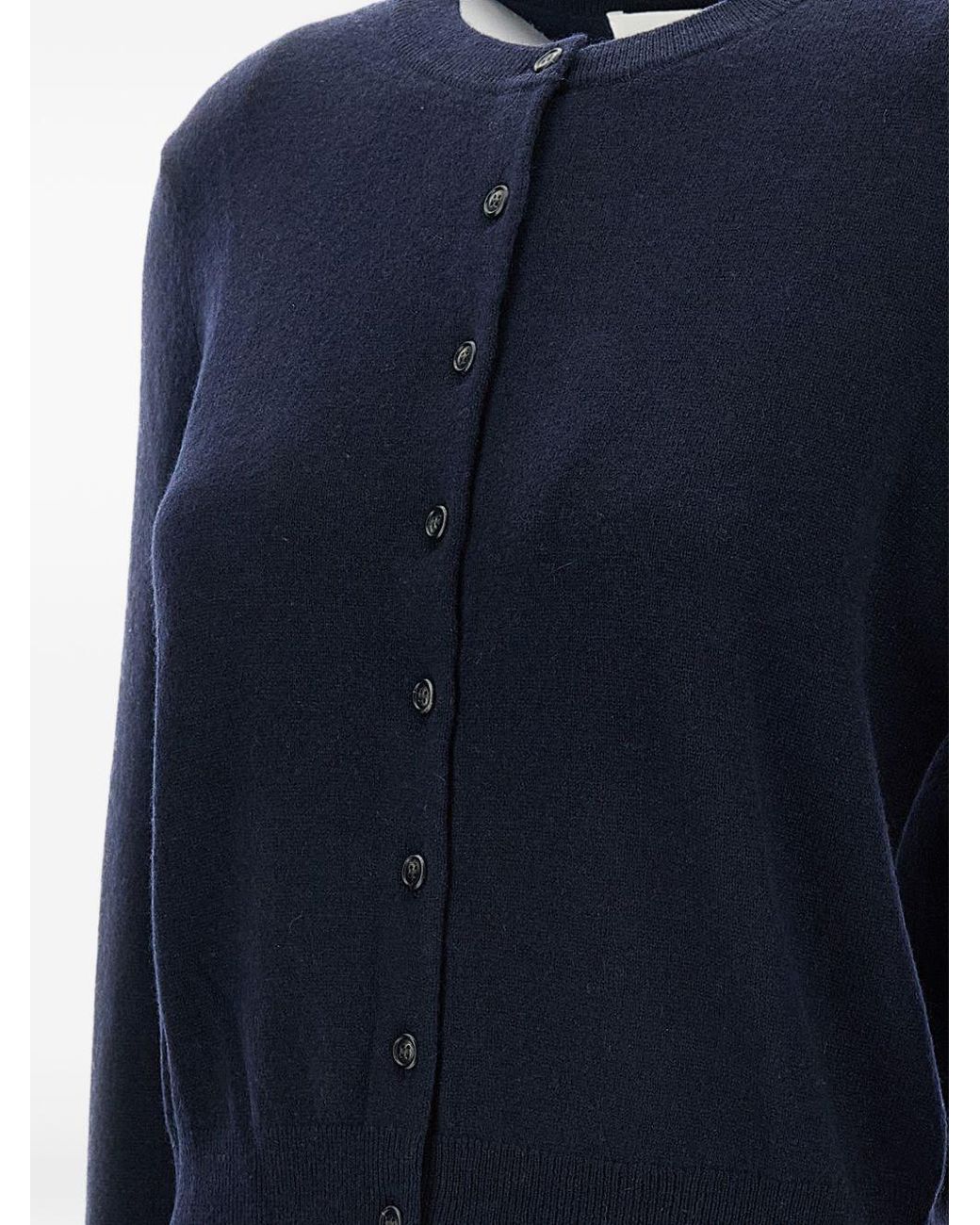 Lisa Yang Blue Karia Cashmere Cardigan
