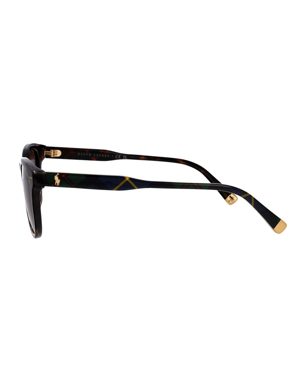 Polo Ralph Lauren Brown Acetate Sunglasses for men
