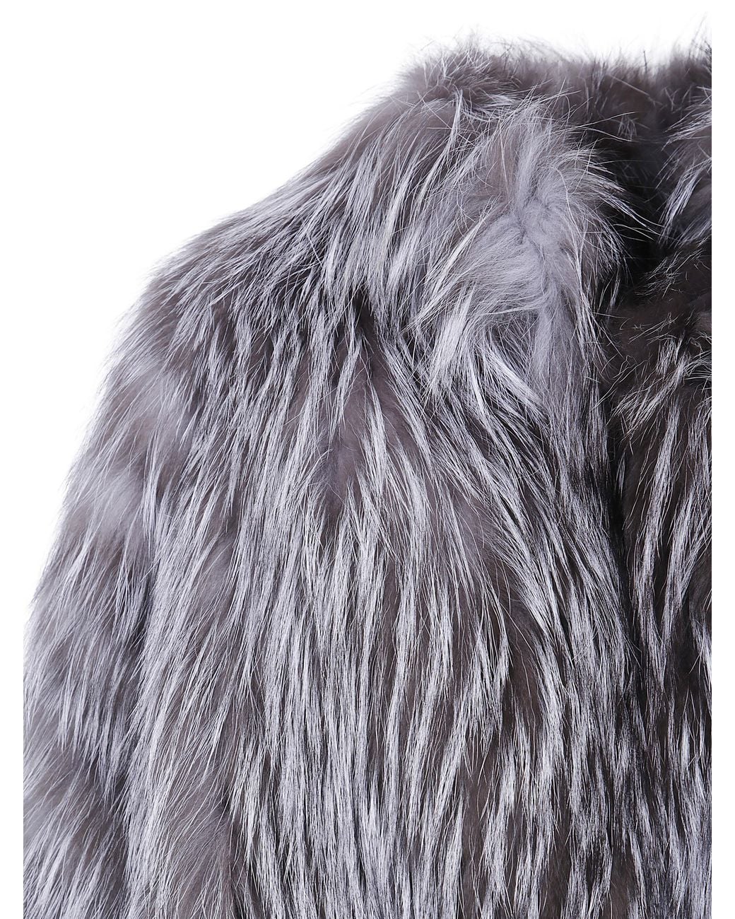 DR. HOPE Purple Fur Jacket