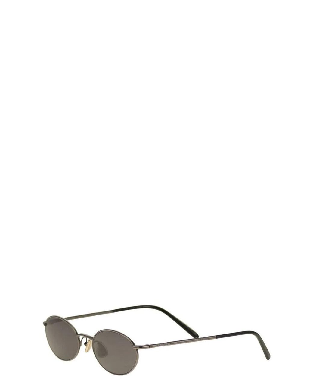 Brunello Cucinelli White Timeless Reflections Sunglasses