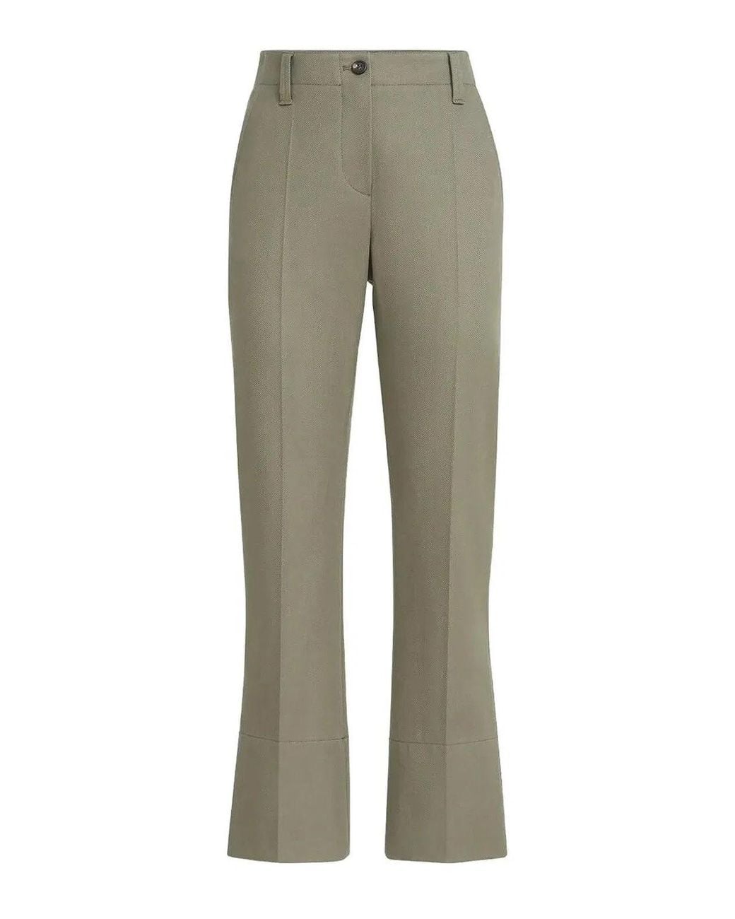 Brunello Cucinelli Gray Cotton Elastan Pants