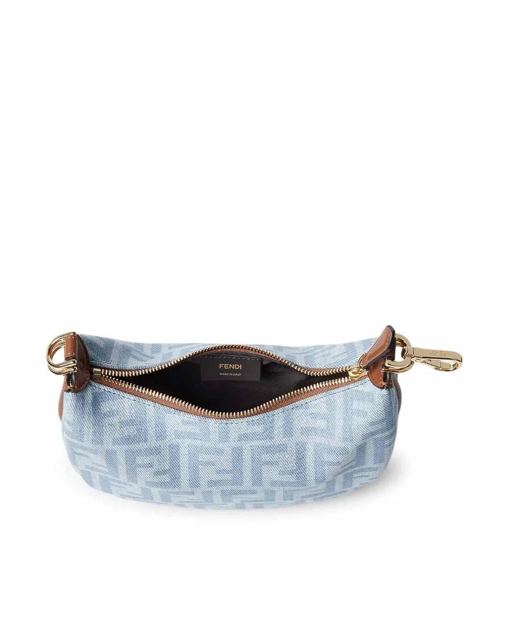 Fendi Blue Graphy Mini Bag