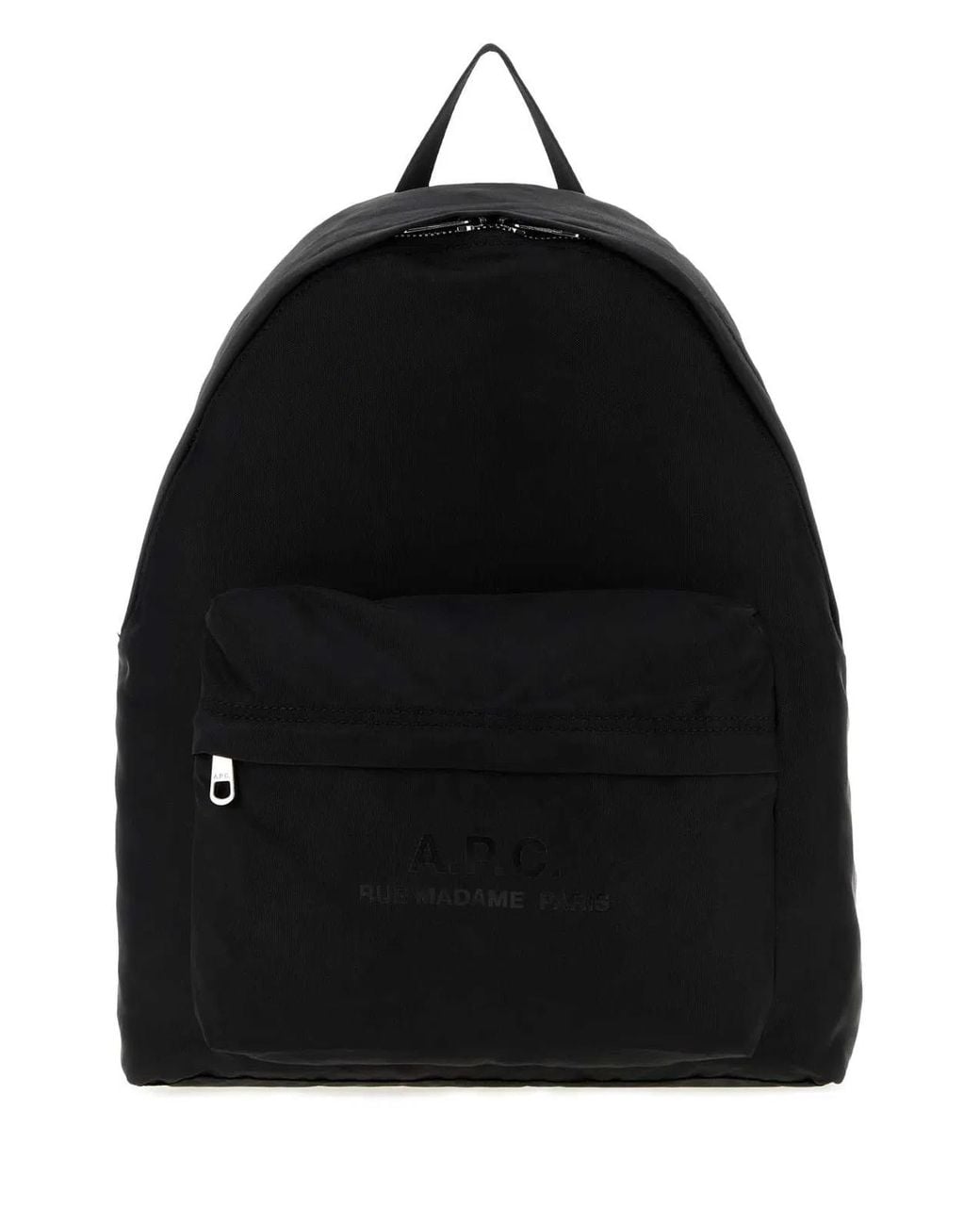 A.P.C. Black Sac A Dos Backstage Small for men