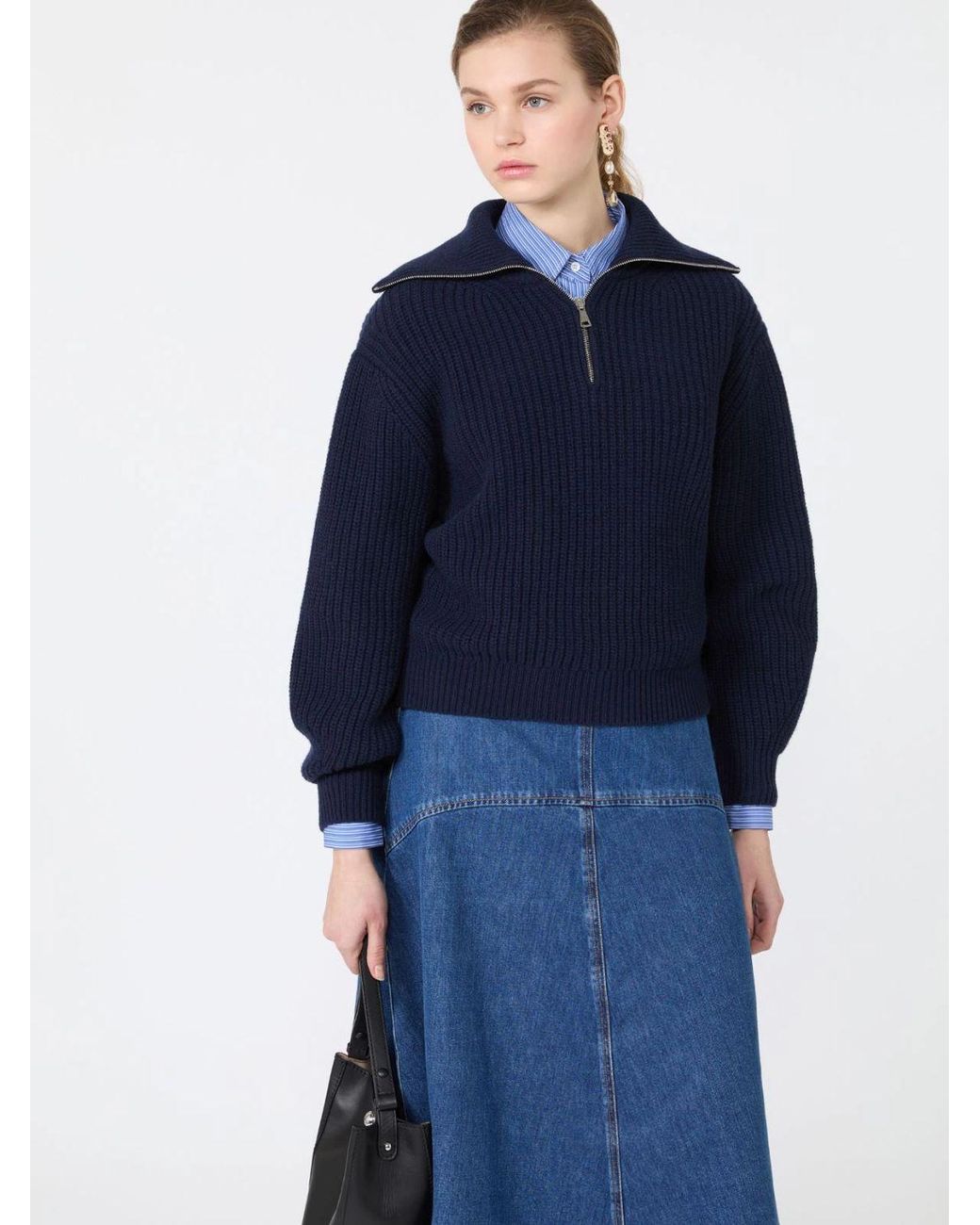 Weekend by Maxmara Blue Wkdlaser Sweater