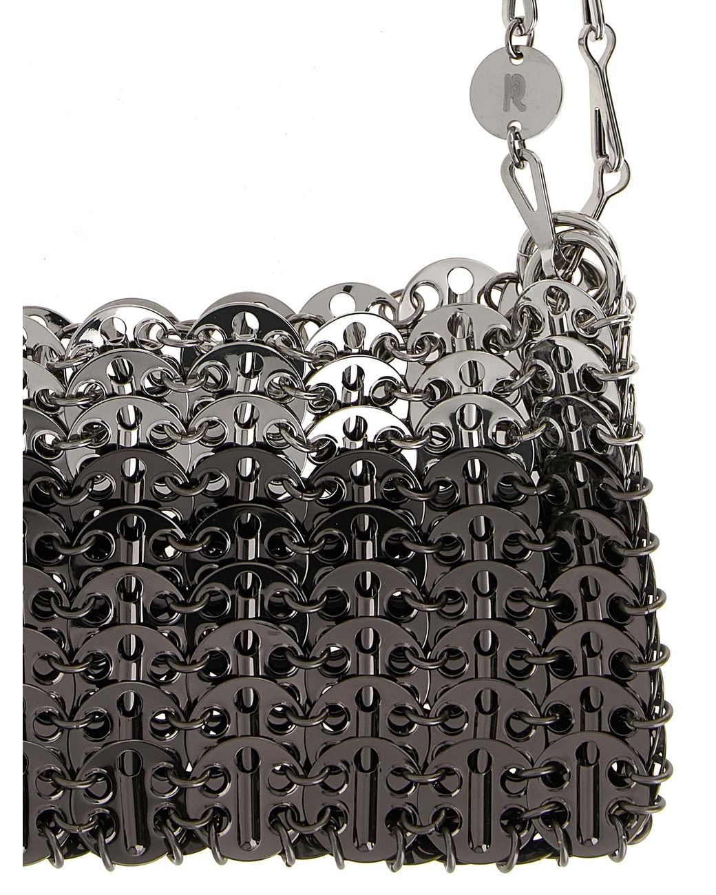Rabanne Black '1969 Skyline Nano' Bag