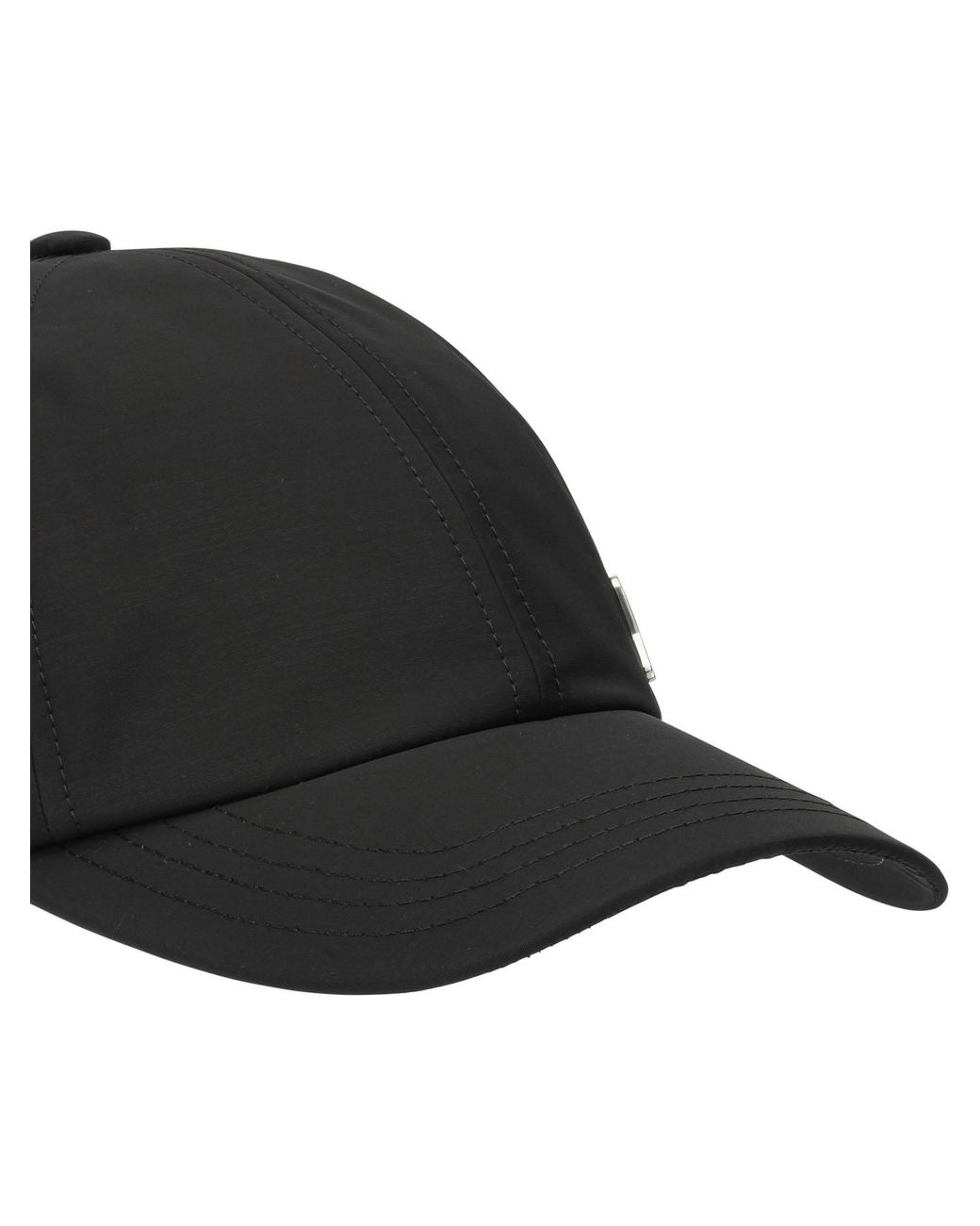 AMI Black Baseball Cap With Logo