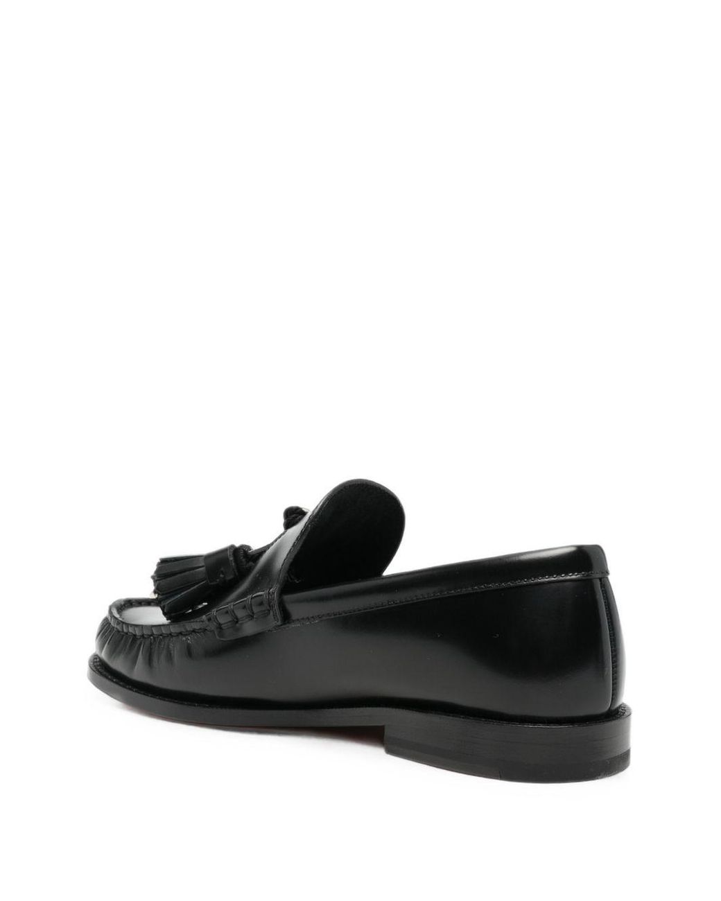 Christian Louboutin Black Rochelle Leather Loafers