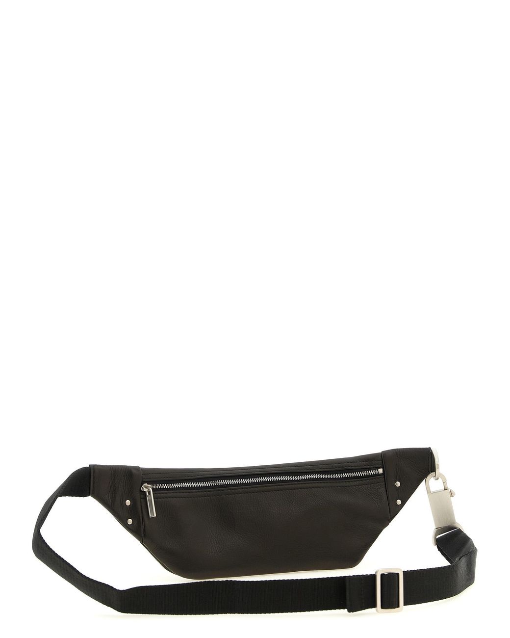 Rick Owens Black 'Geo Bumbag' Fanny Pack