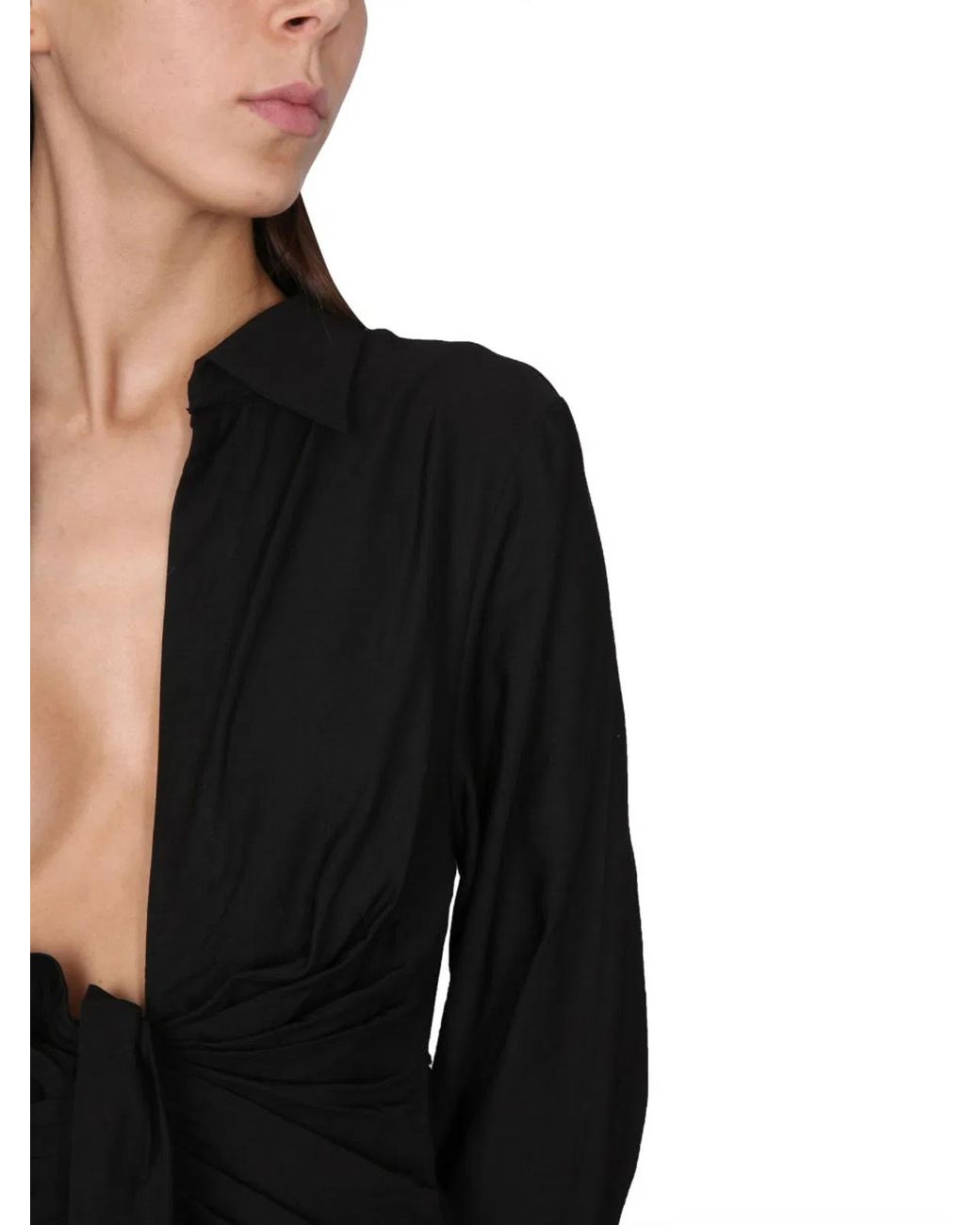 Jacquemus Black Bahia" Dress