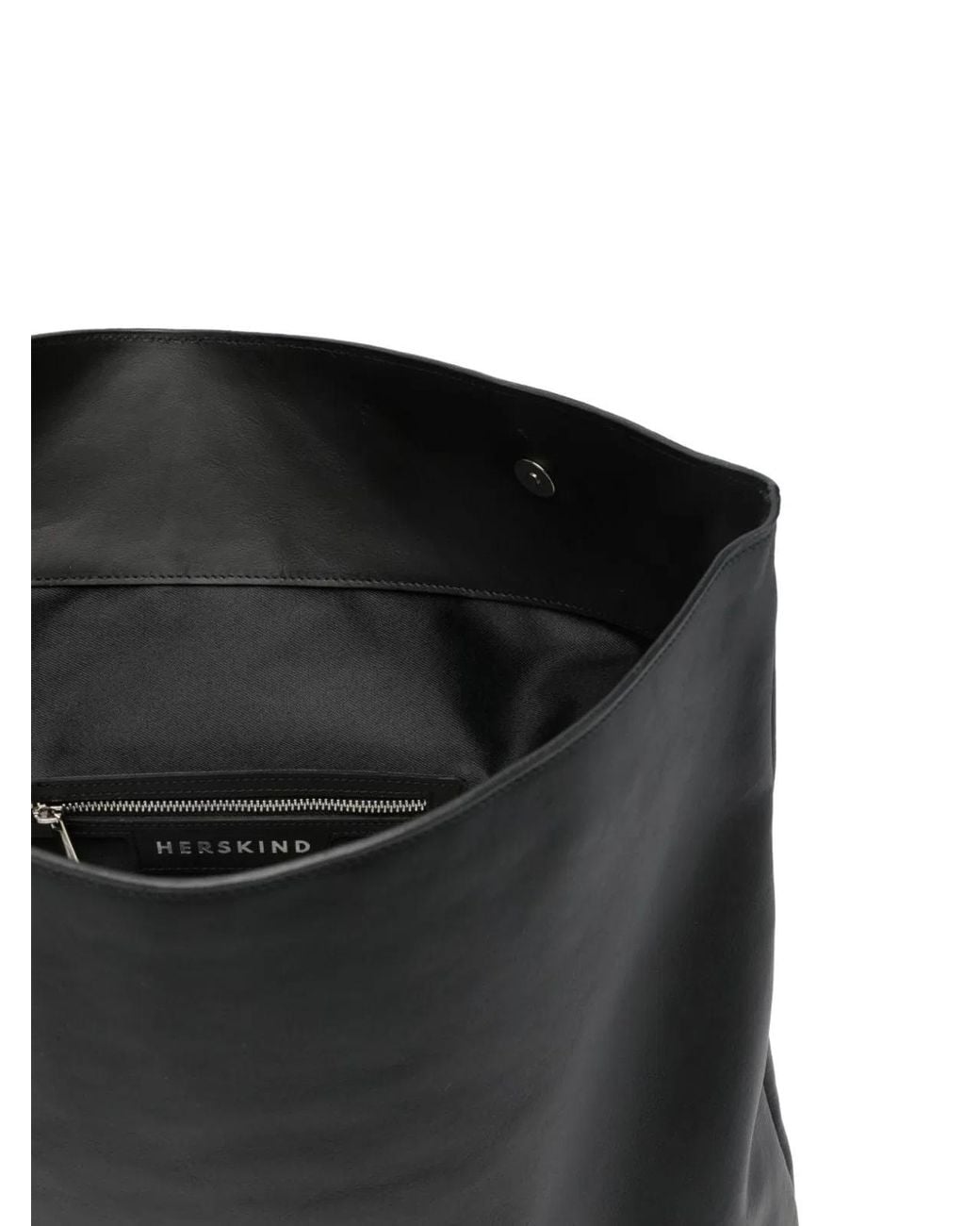 Herskind Black Sofia Leather Tote Bag