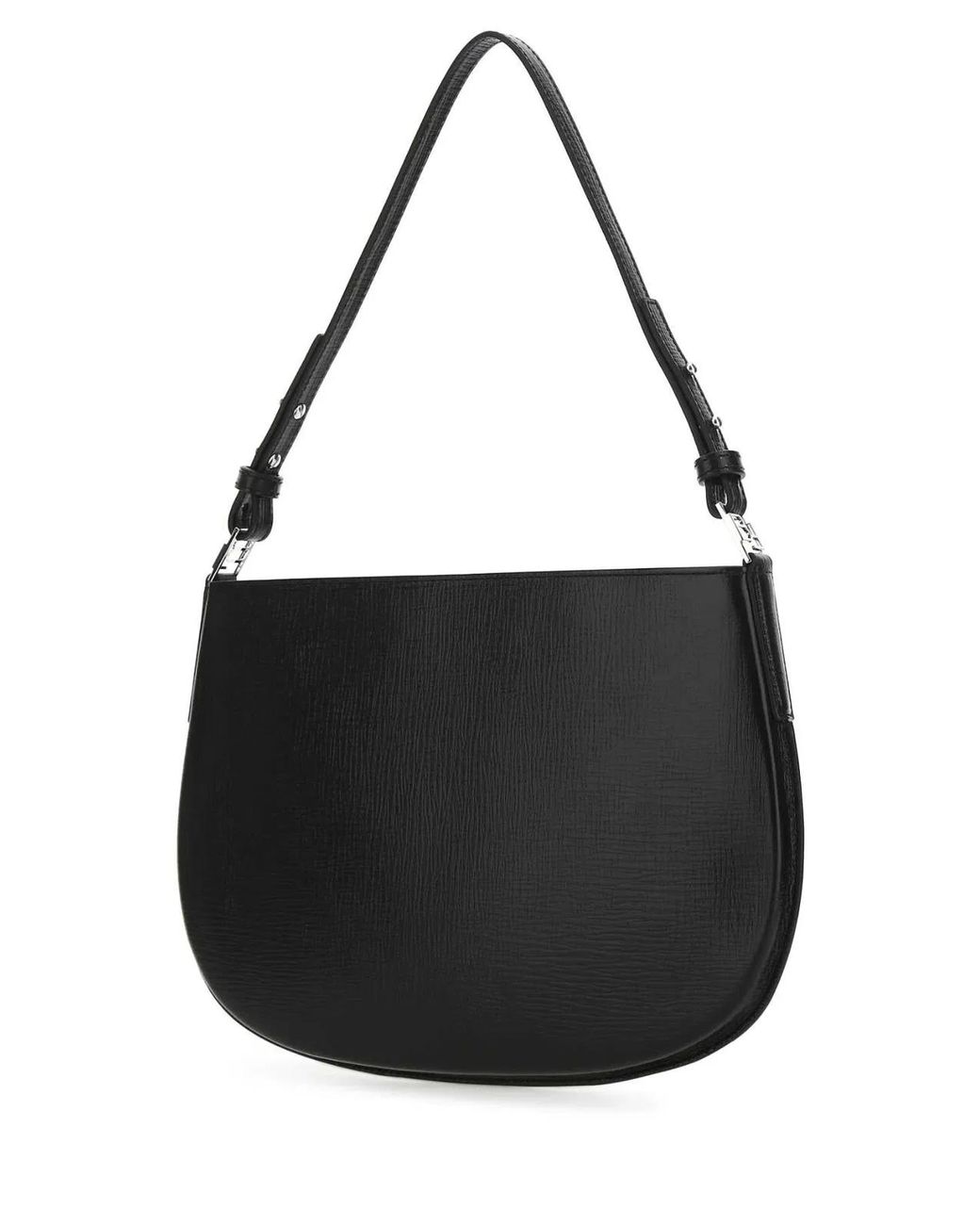 By Far Black Leather Issa Handbag