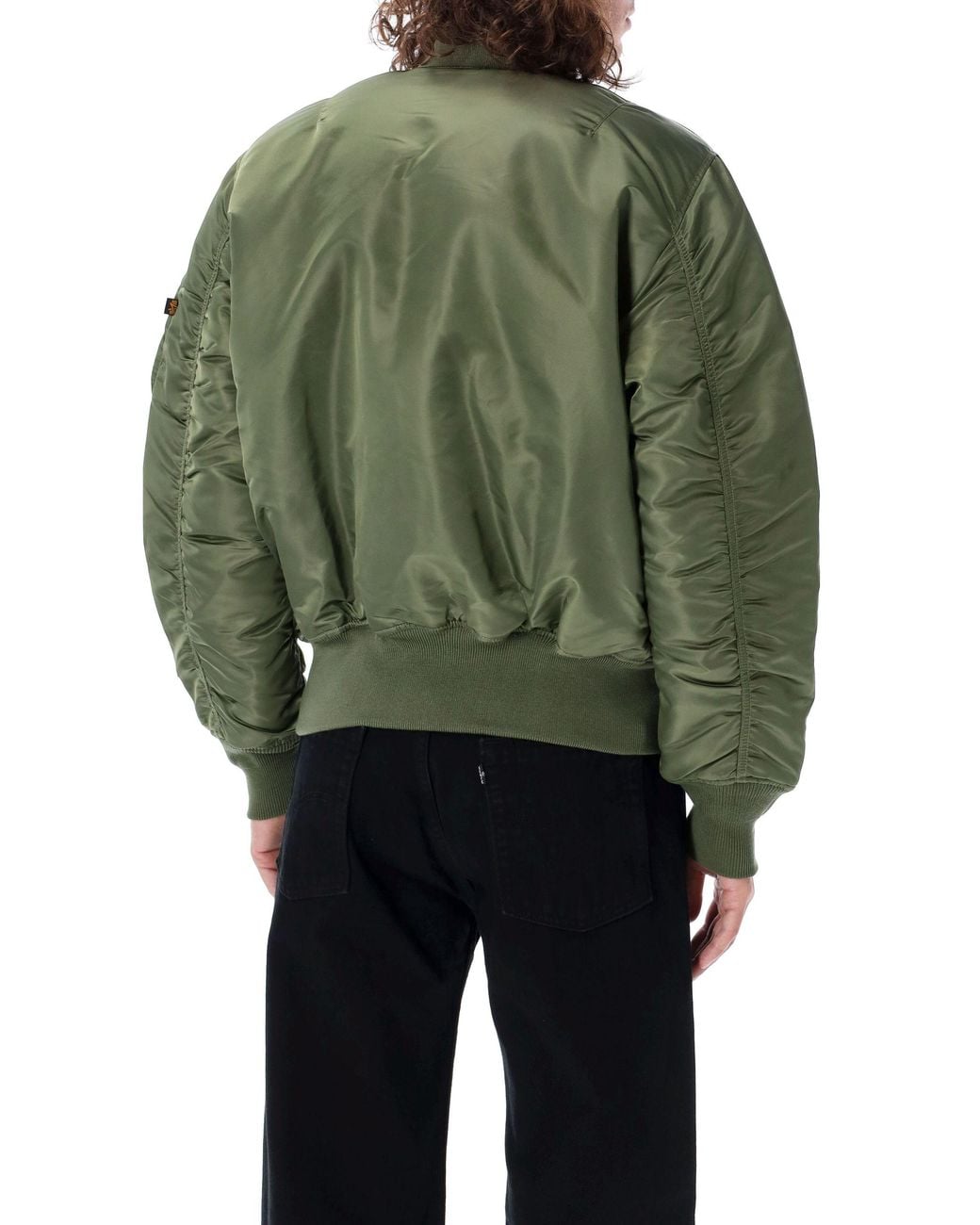 Alpha Industries Green Ma-1 Heritage Bomber Jacket for men