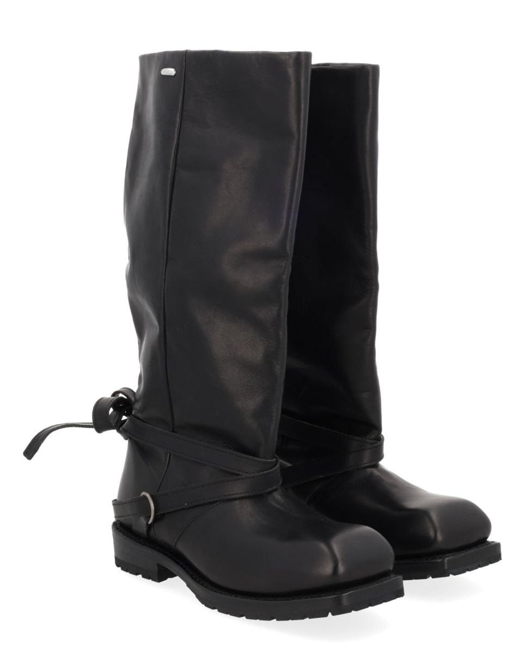 Our Legacy Black High Engine Boots