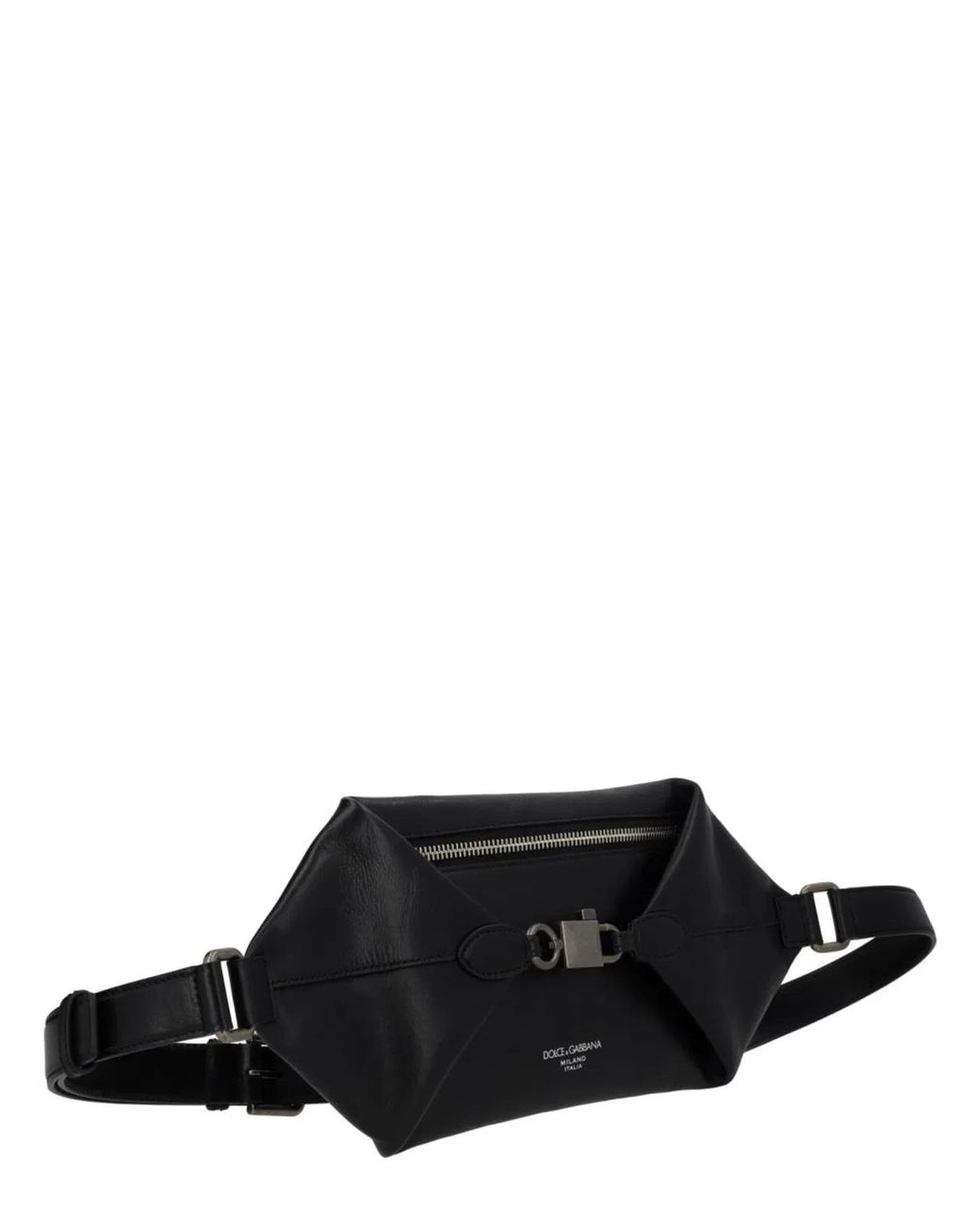Dolce & Gabbana Black Pouch "Lock" for men