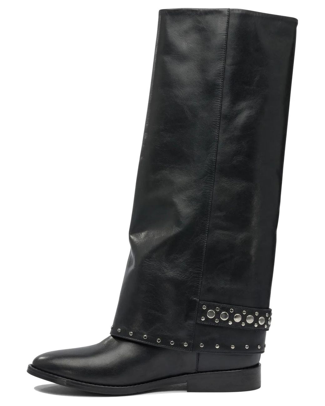 Strategia Black Rubber Boots