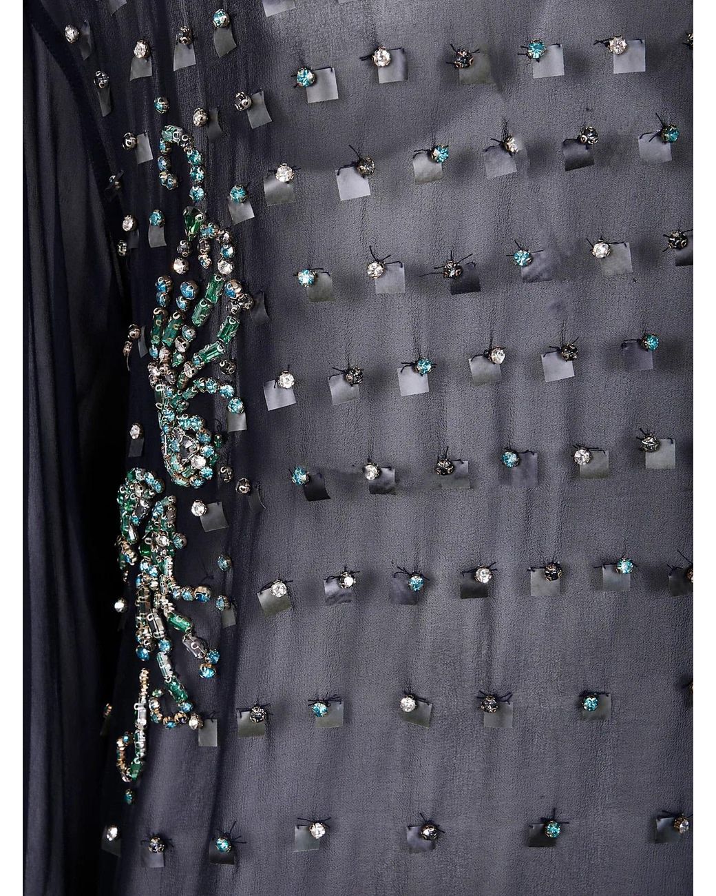 Dries Van Noten Blue "Chads Emb 2314" Ebroider Shirt