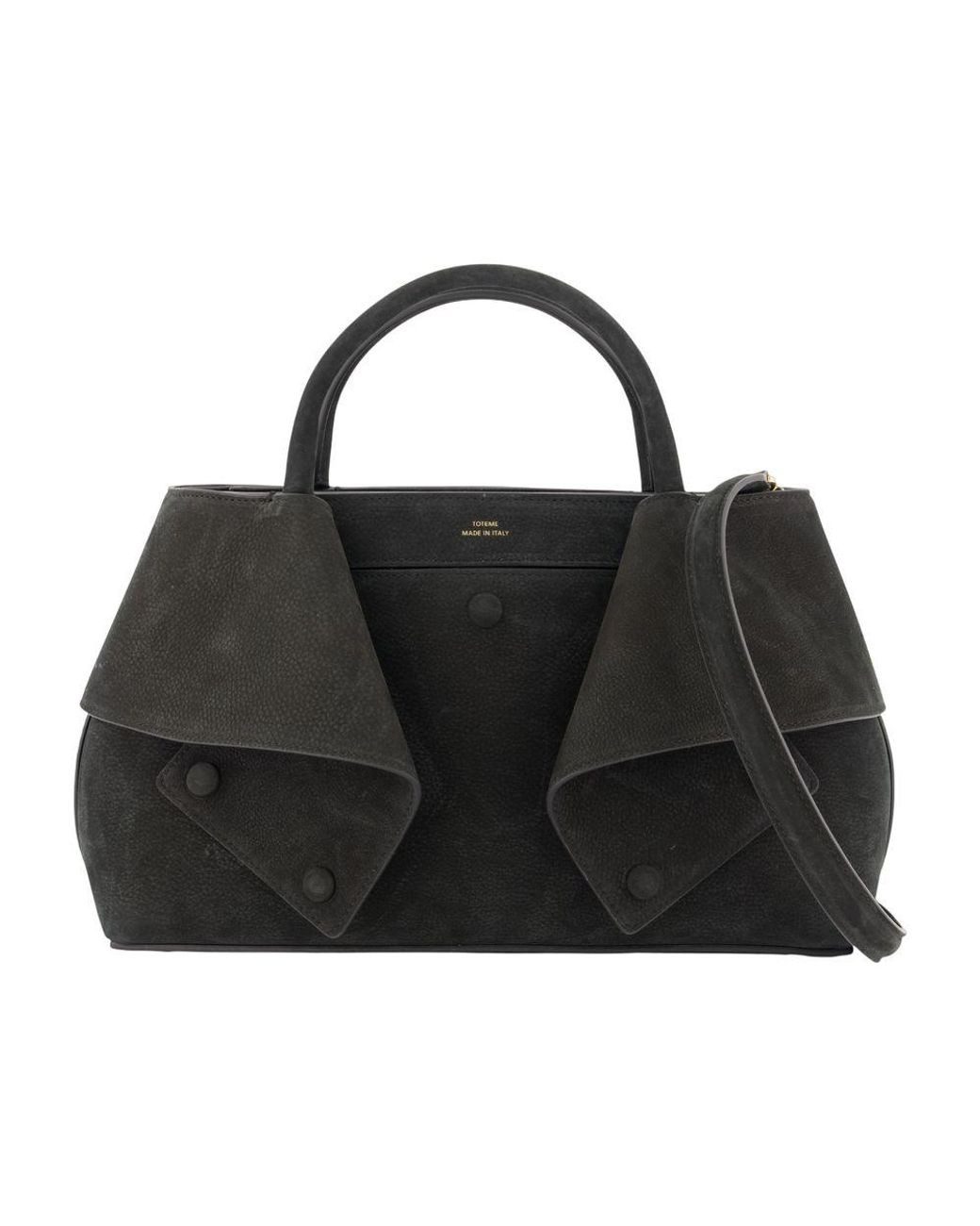 Totême Black Small Mercer Shopper Bag