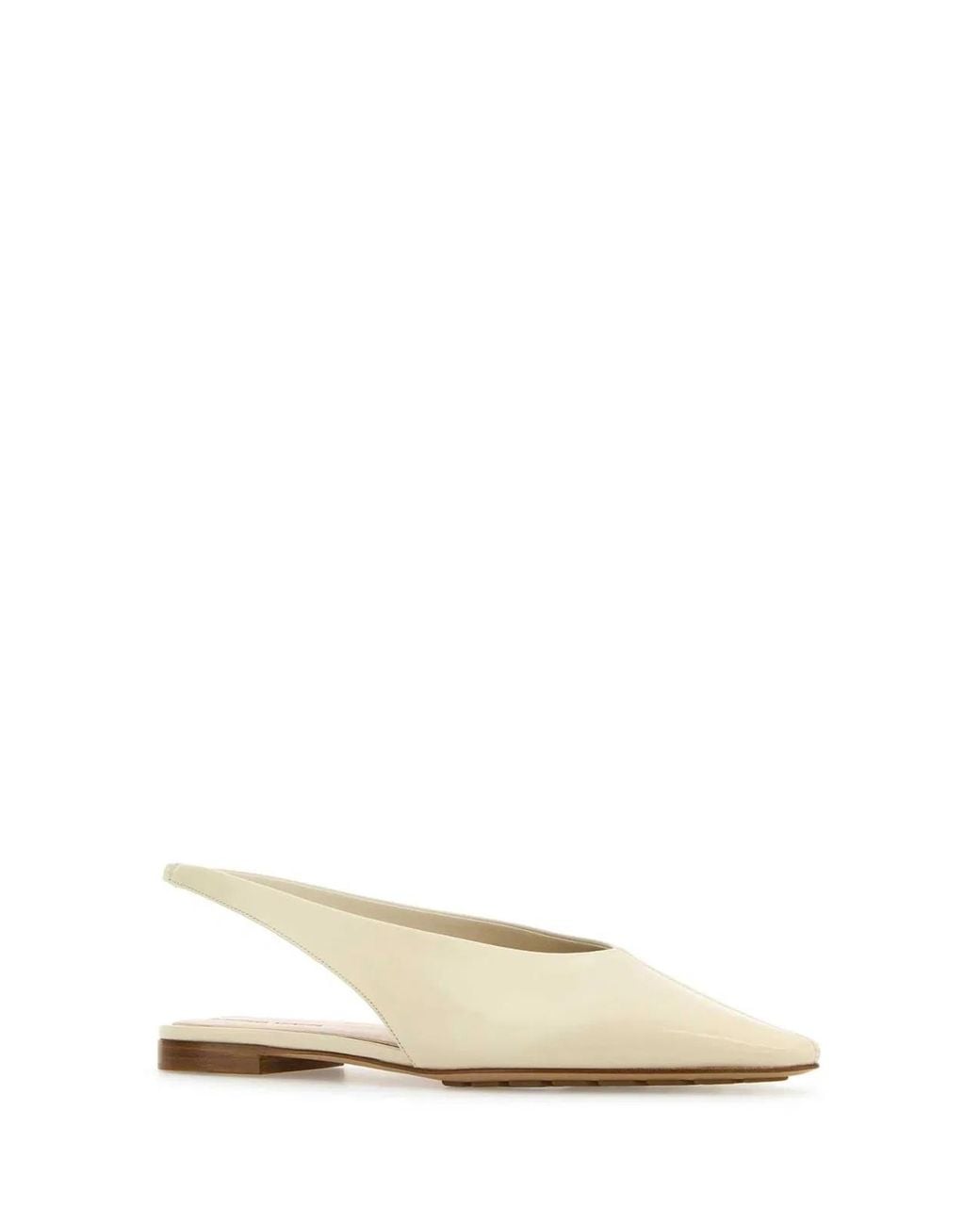 Bottega Veneta Natural Sling Back Come La Pump