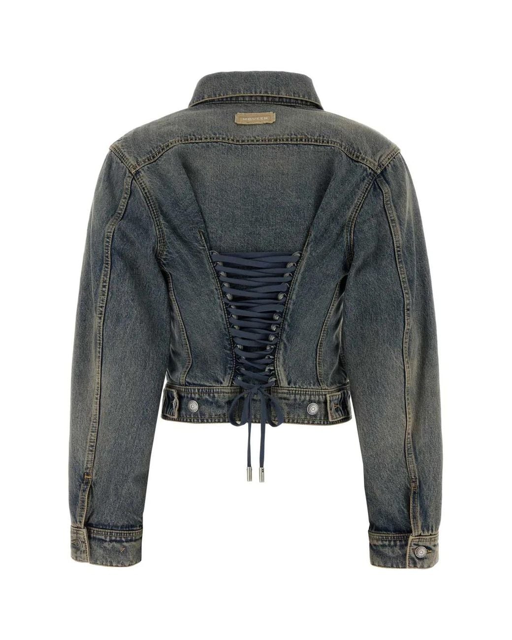 McQueen Black Denim Jacket*2
