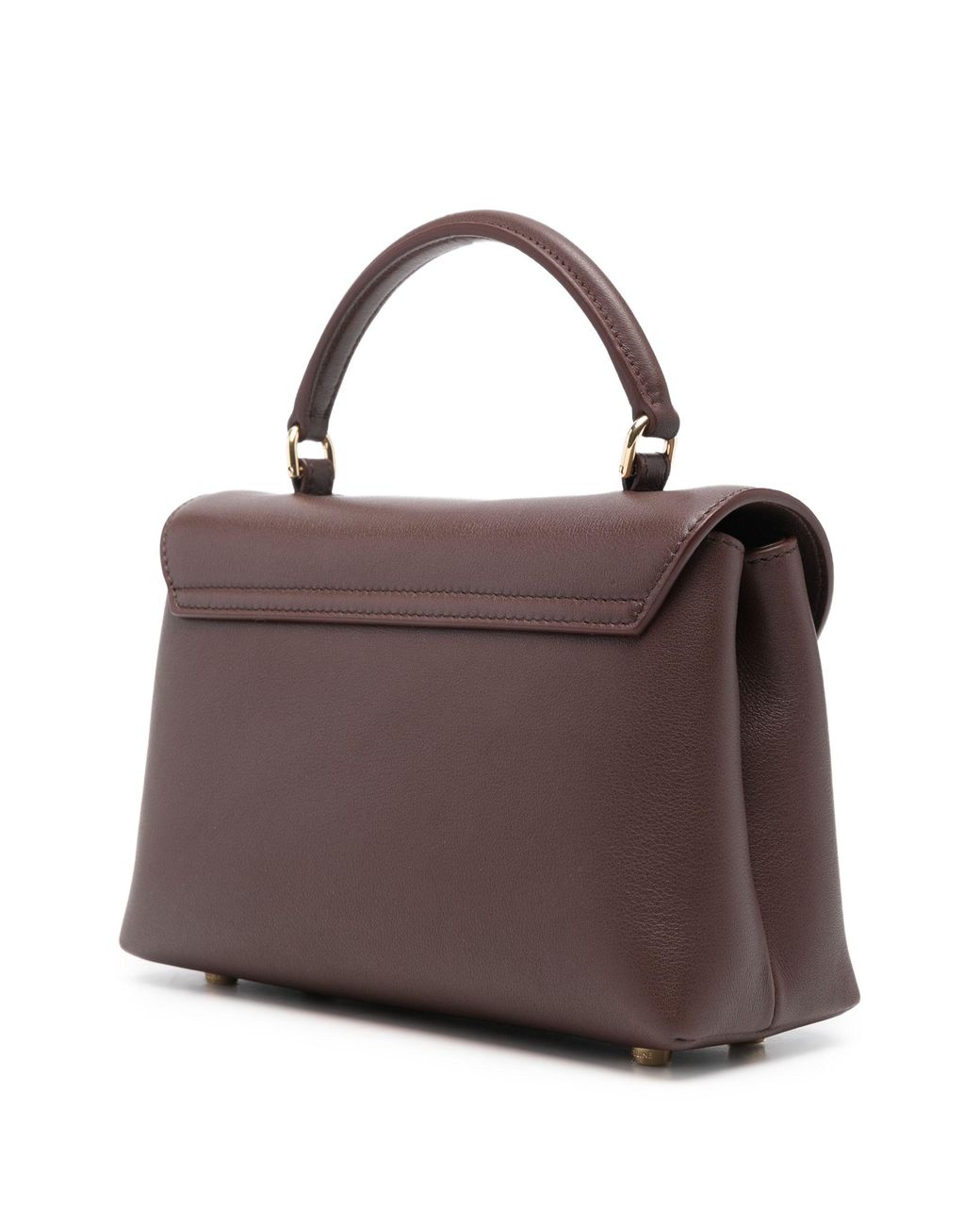 Céline Brown Chestnut Teen Nino Calfskin Shoulder Bag