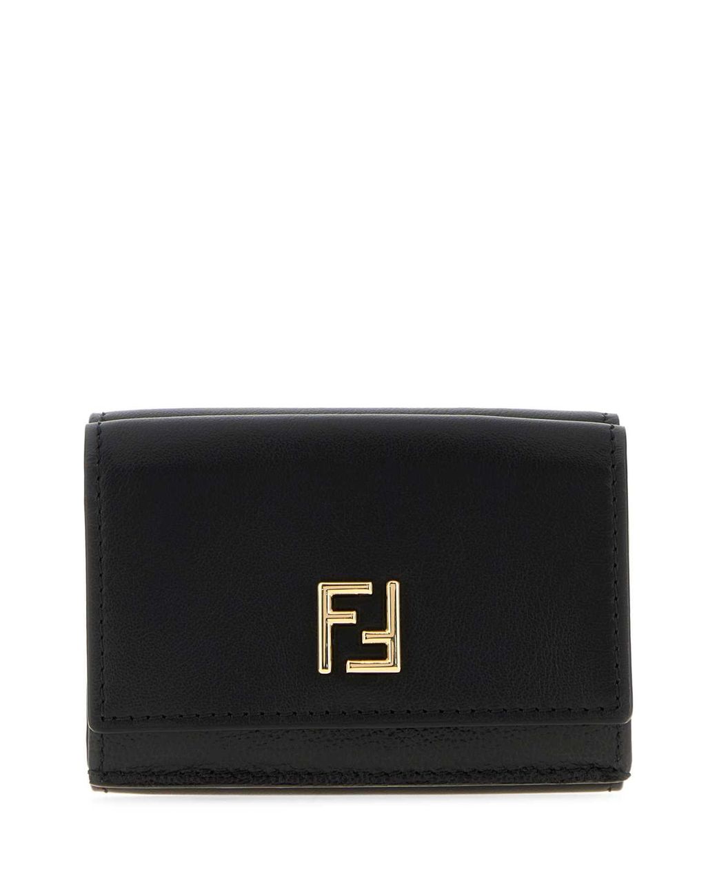 Fendi Black Leather Wallet