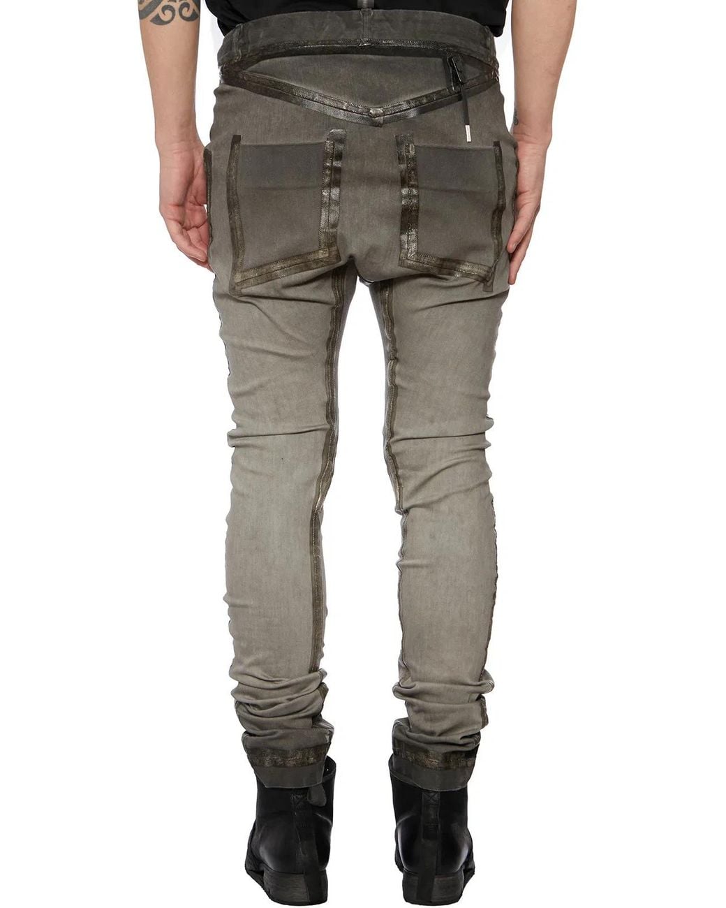 Boris Bidjan Saberi Black Denim Jeans for men