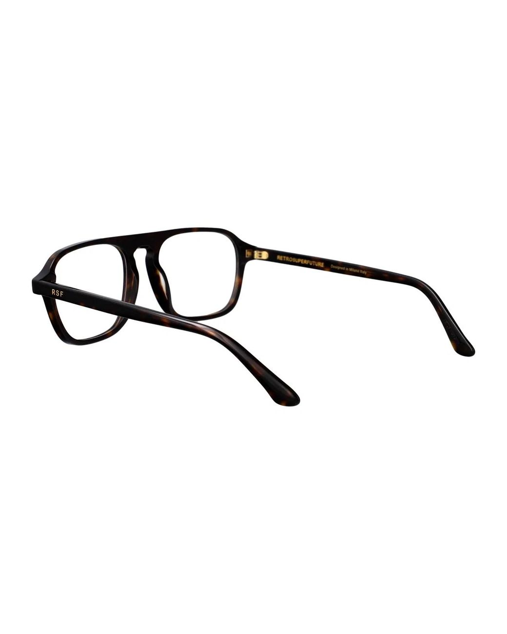 Retrosuperfuture Black Acetate Glasses