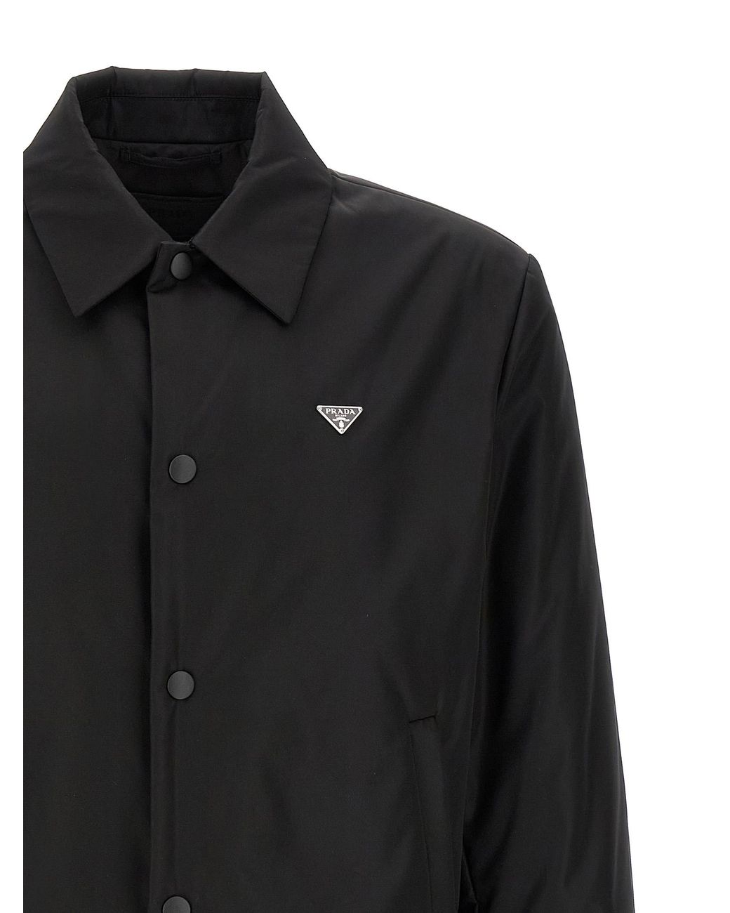 Prada Black Blouson Re-Nylon for men