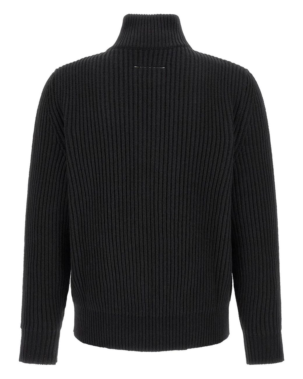 MM6 by Maison Margiela Black Stitch Line' Jacket for men