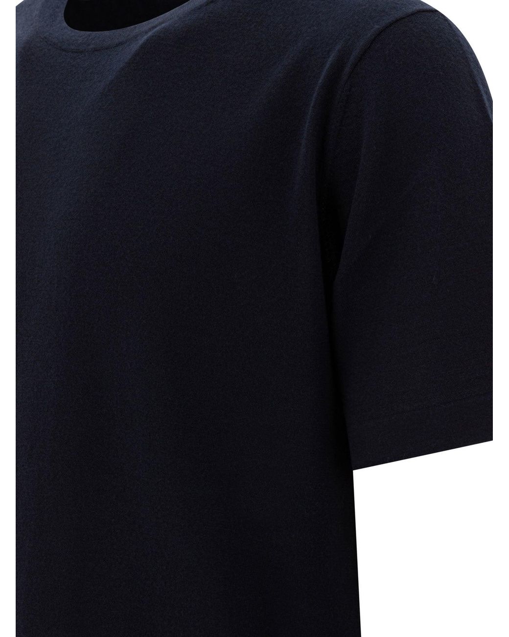 Vince Black Short-Sleeved Sweater for men