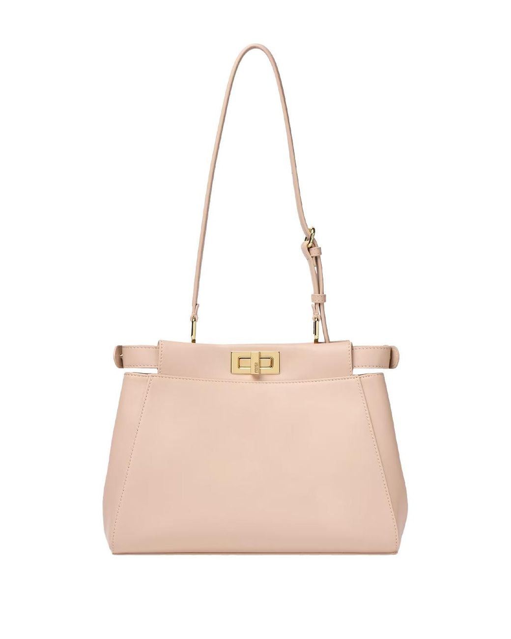Fendi Natural Borsa "My Peekaboo Small"