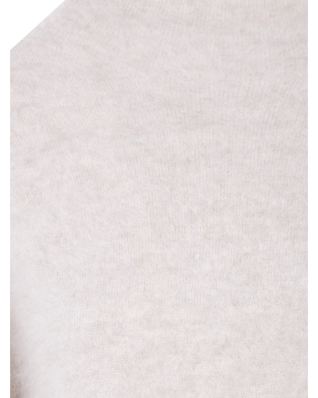 ABSOLUT CASHMERE White "Solange" Turtle Neck Sweater