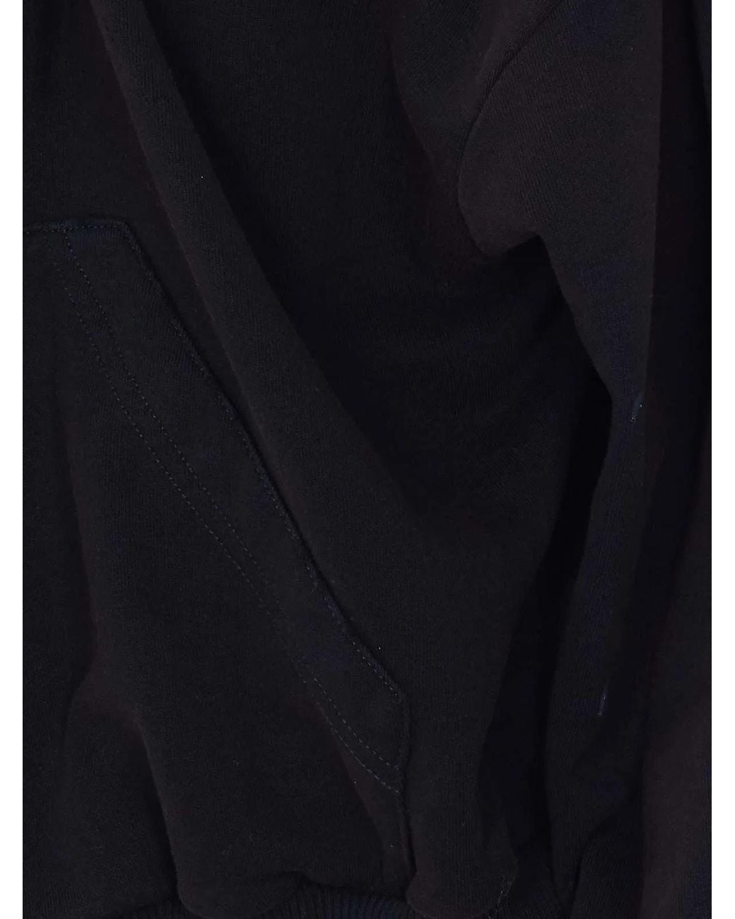 MM6 by Maison Margiela Blue Zip Up Sweatshirt