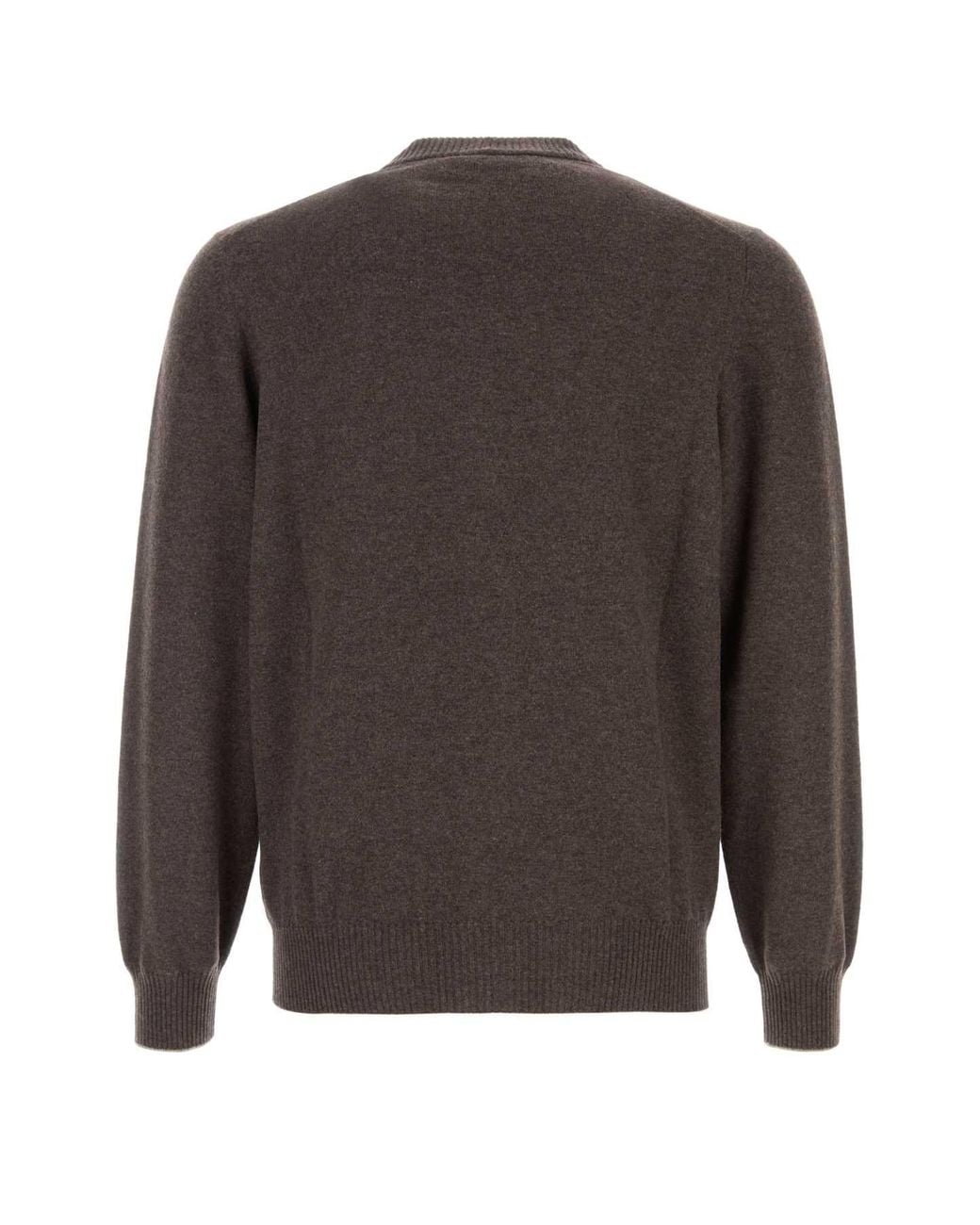 Brunello Cucinelli Gray Cashmere Cardigan for men