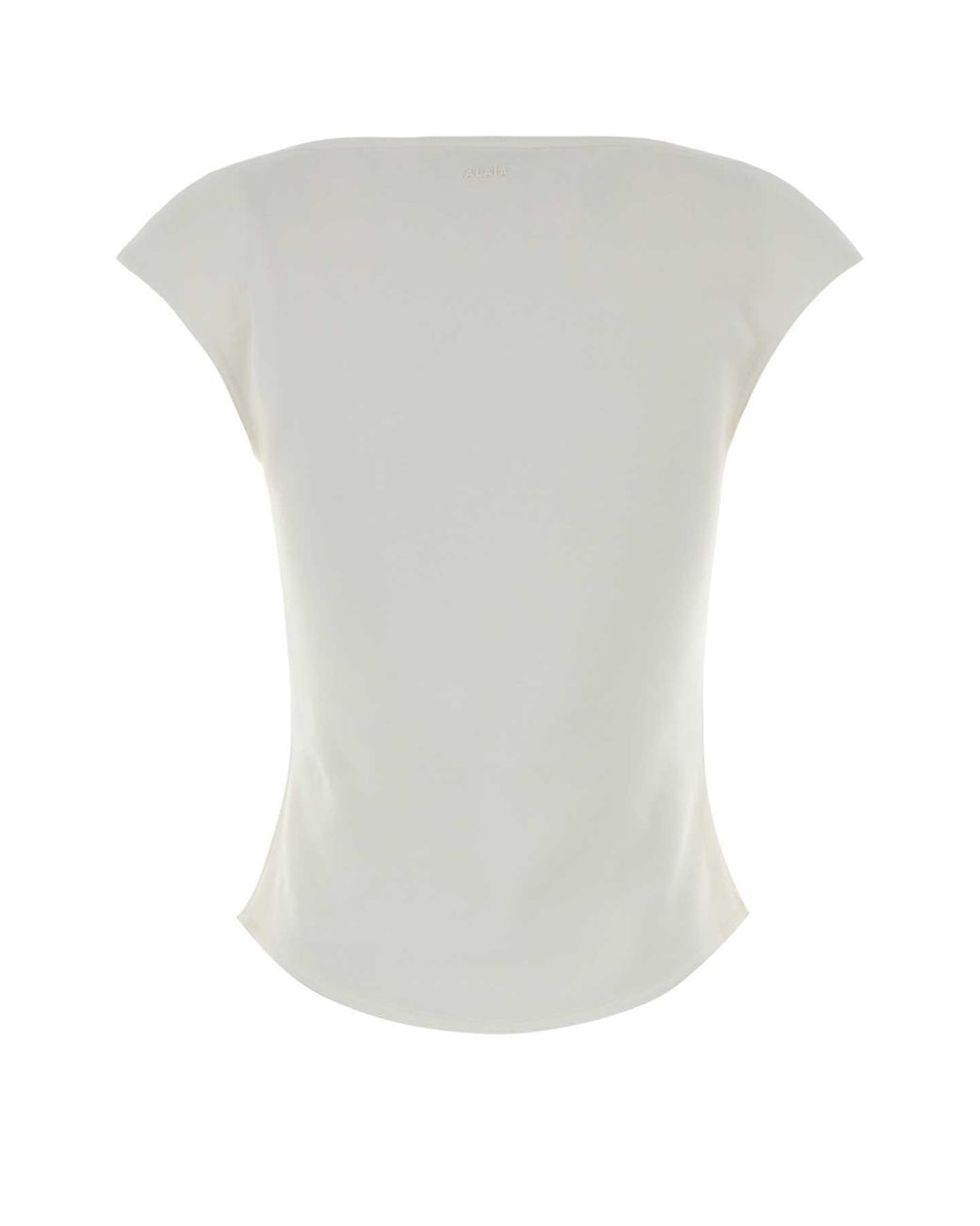 Alaïa Gray Cotton Blend Top