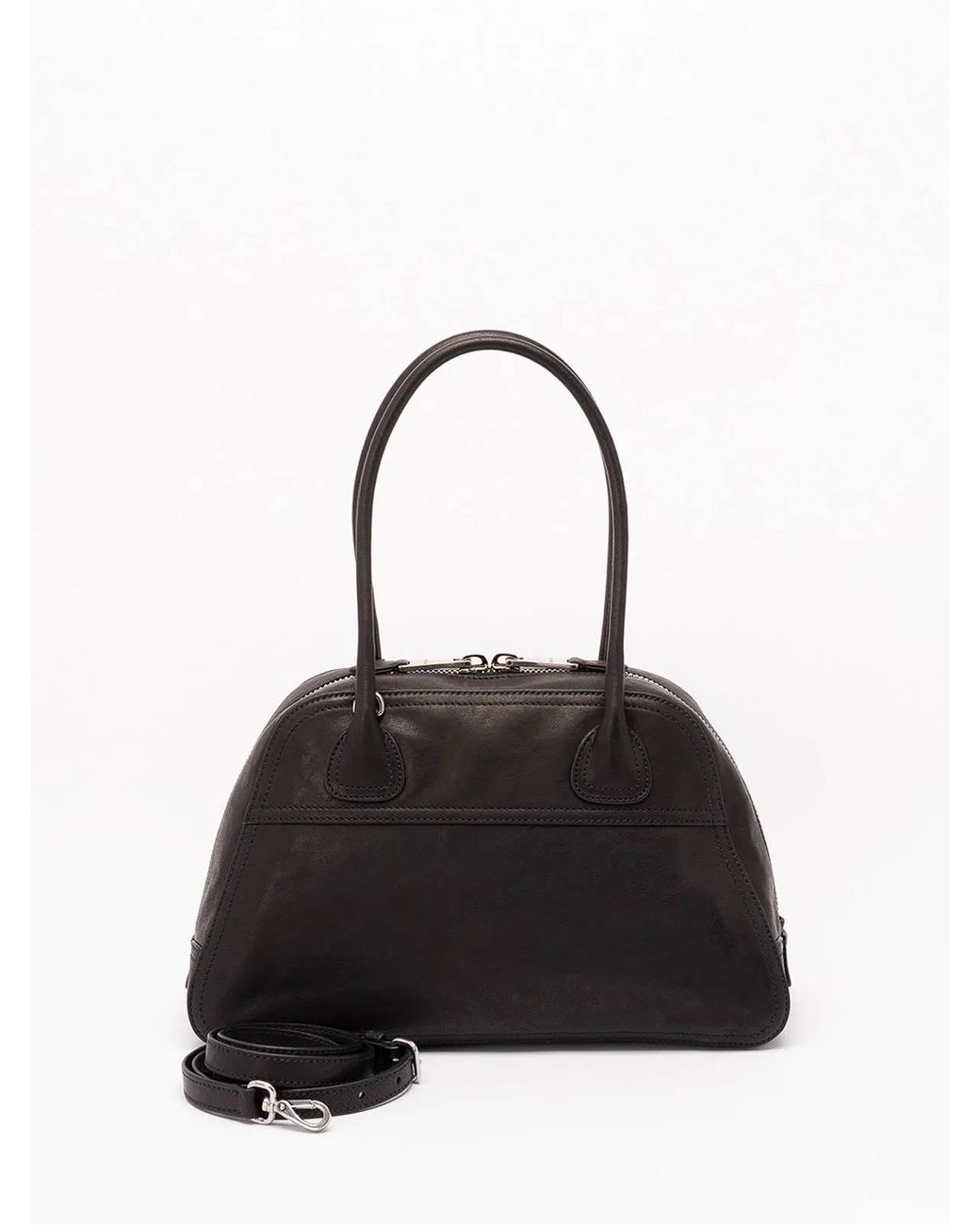 Miu Miu Black Vivant Leather Bag