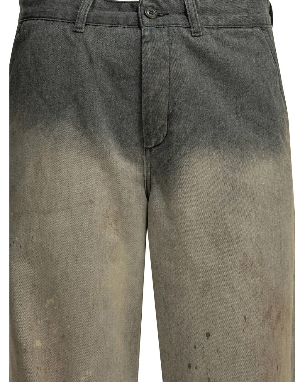 Our Legacy Gray "Rig Chino" Casual Pants for men