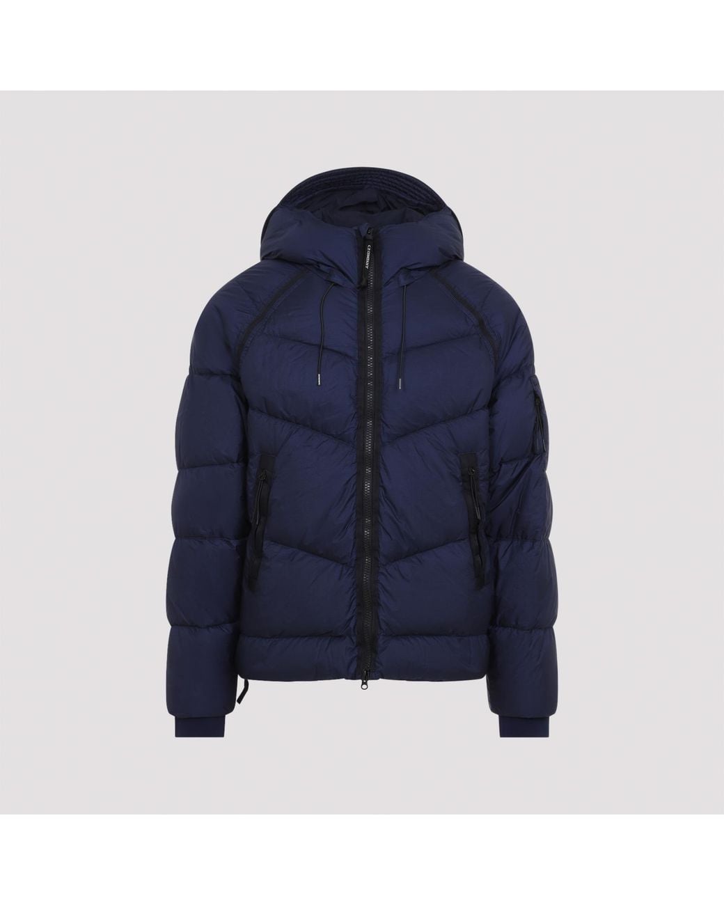 C P Company Blue C.P.Company Peacoat Medium Down Shield Jaclet for men