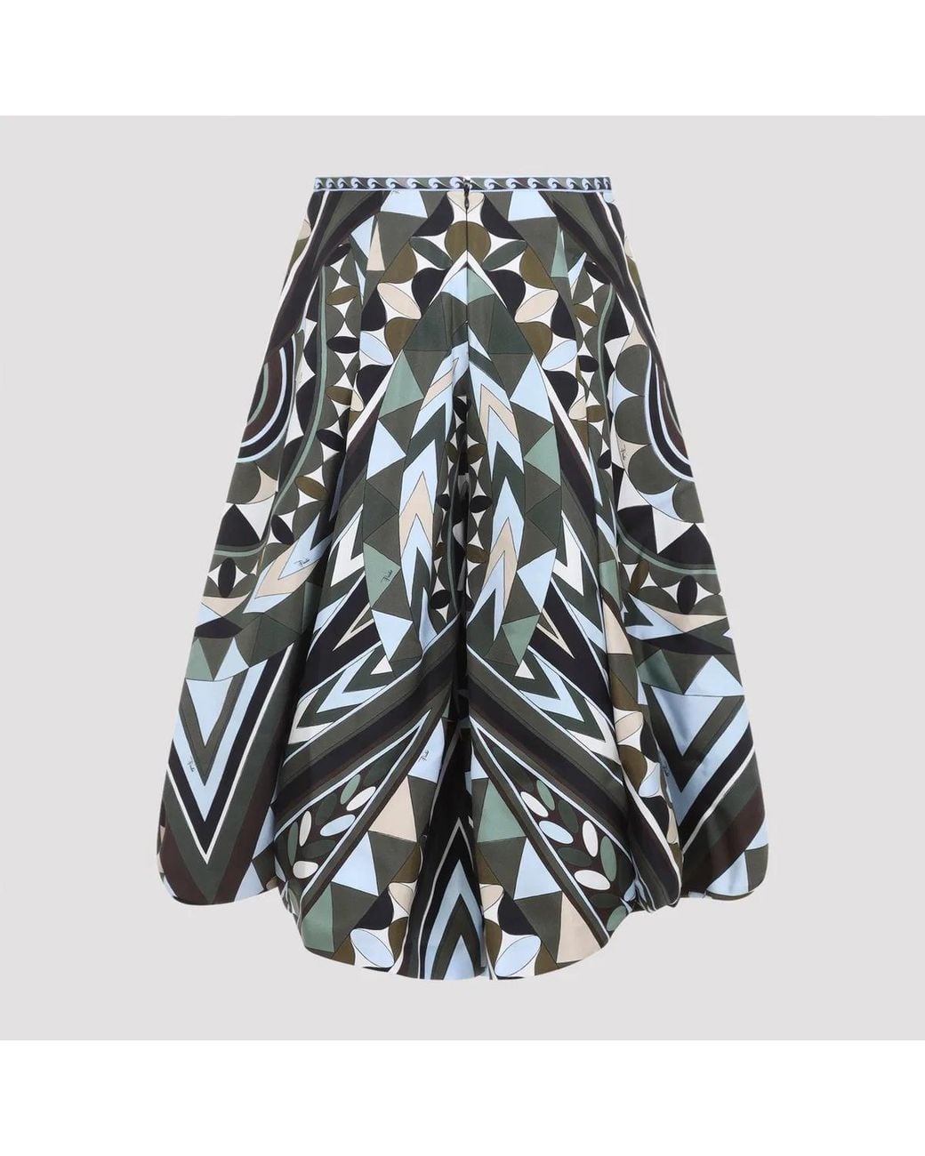 Emilio Pucci Black Silk Twill Pants