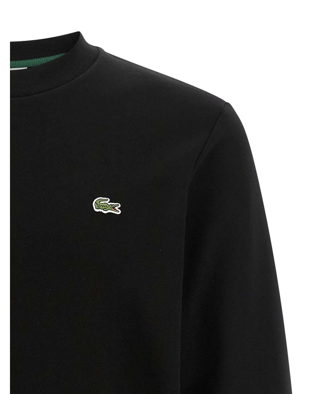 Lacoste Black 'Coccodrillo' Sweatshirt for men