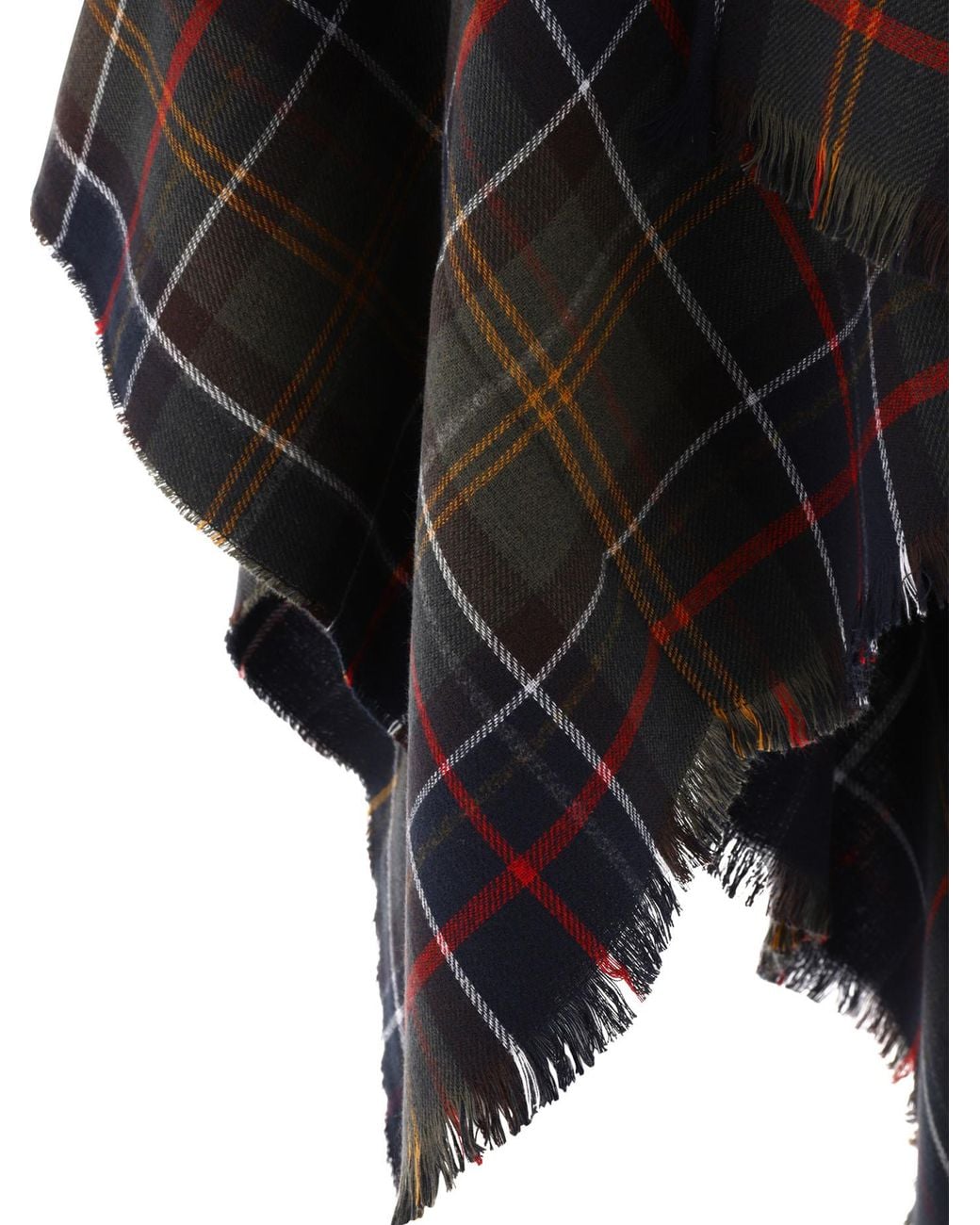 Barbour Black "Montieth Serape" Shawl