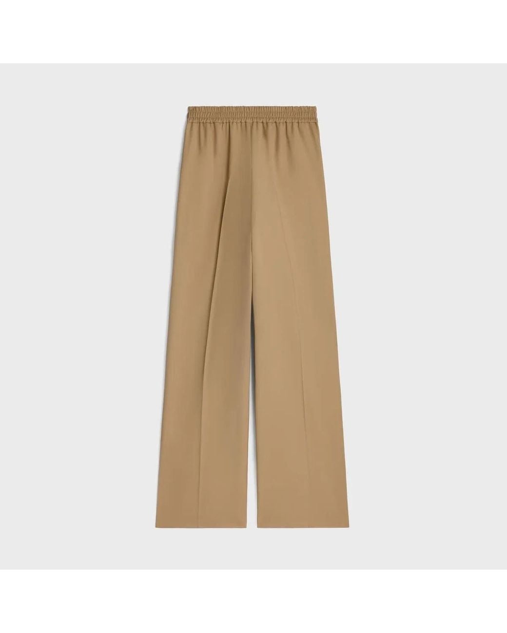 Céline Natural Elasticated Trousers