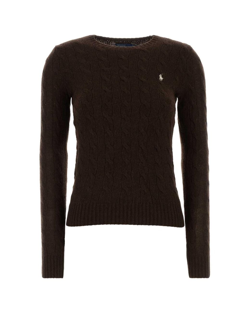 Polo Ralph Lauren Black Dark Wool-Blend Mini Sweater