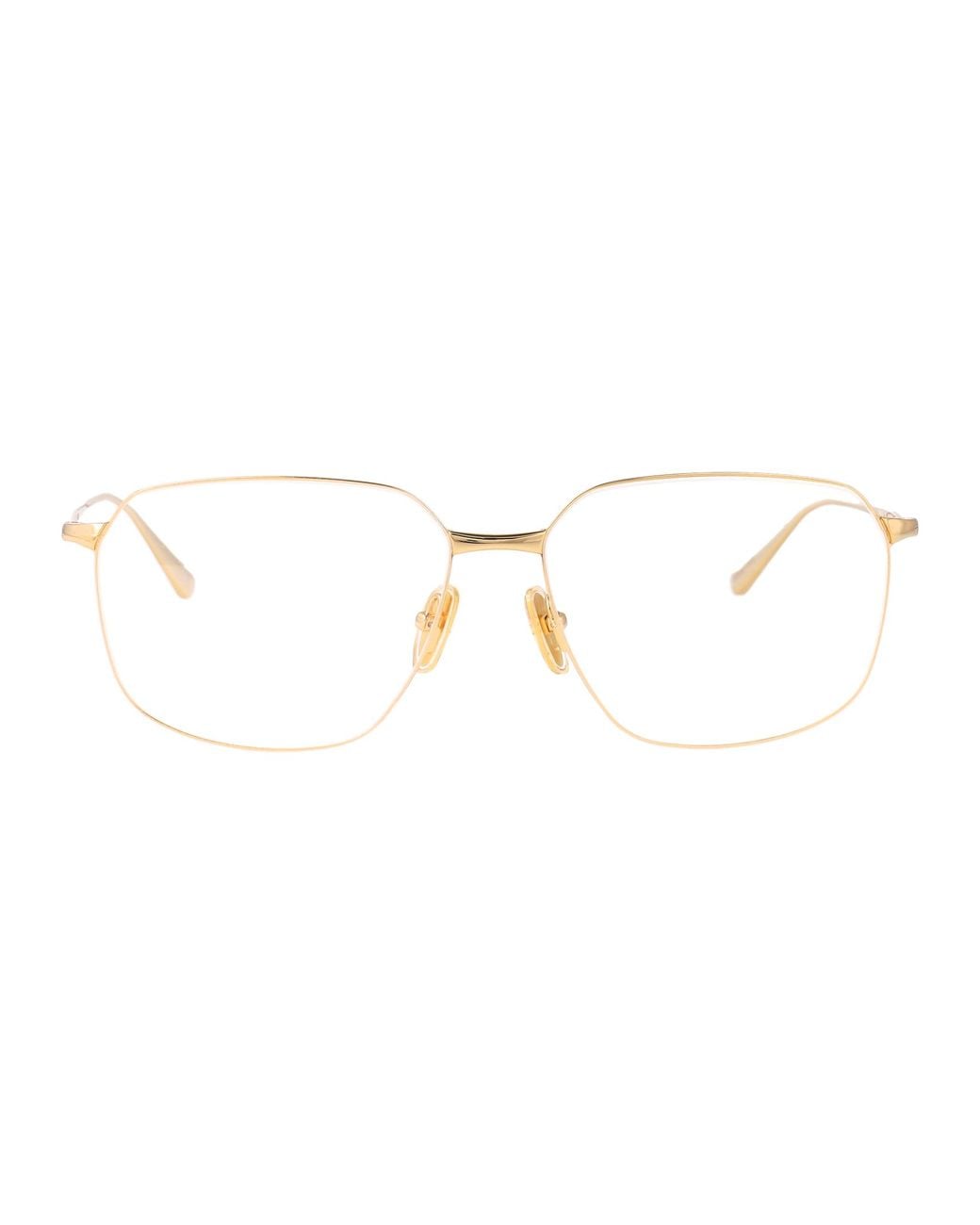Balenciaga Metallic Metal Optical Glasses