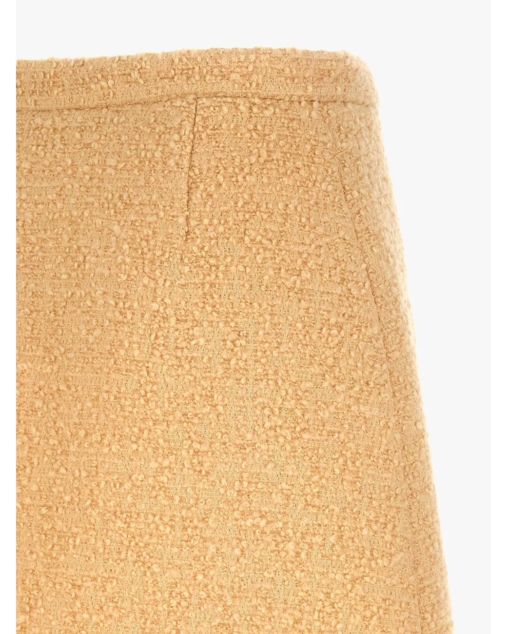 Valentino Garavani Natural 'V' Skirt